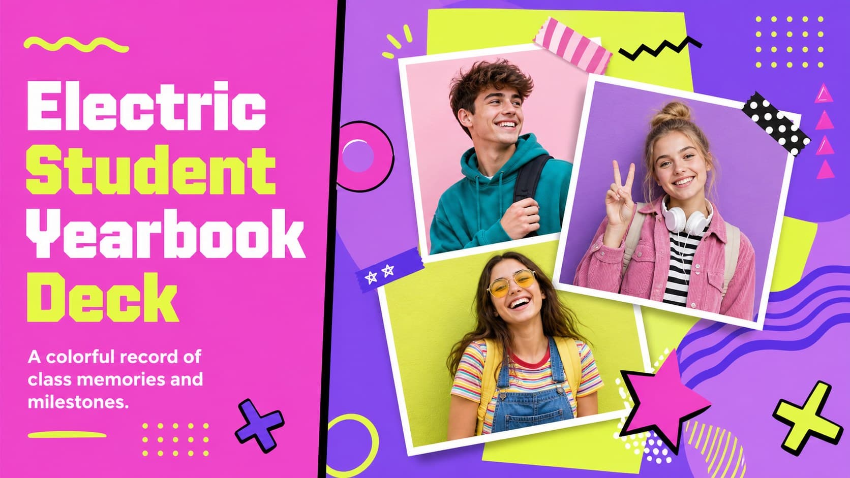 Electric Student Yearbook Deck preview