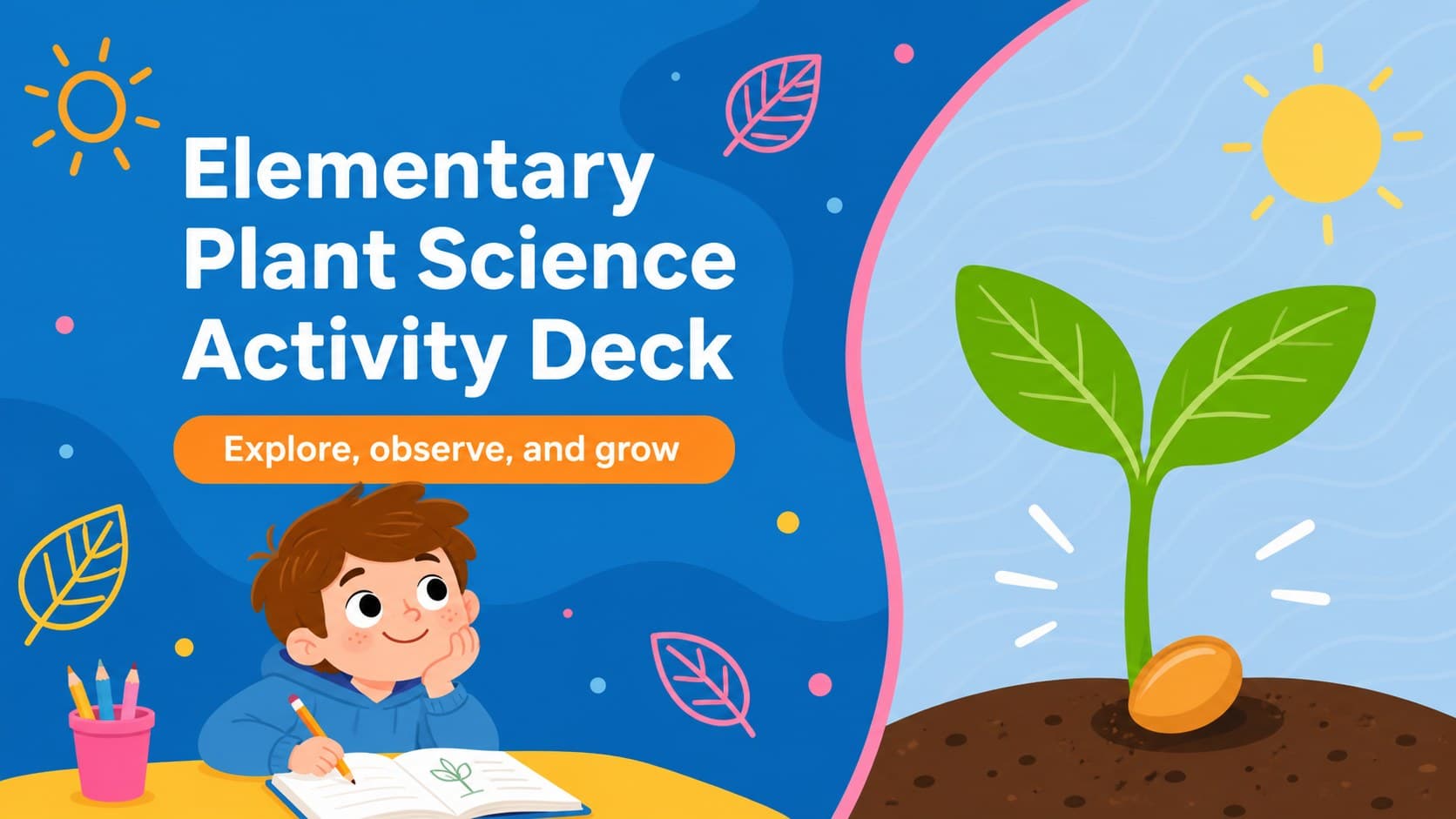 Elementary Plant Science Activity Deck preview