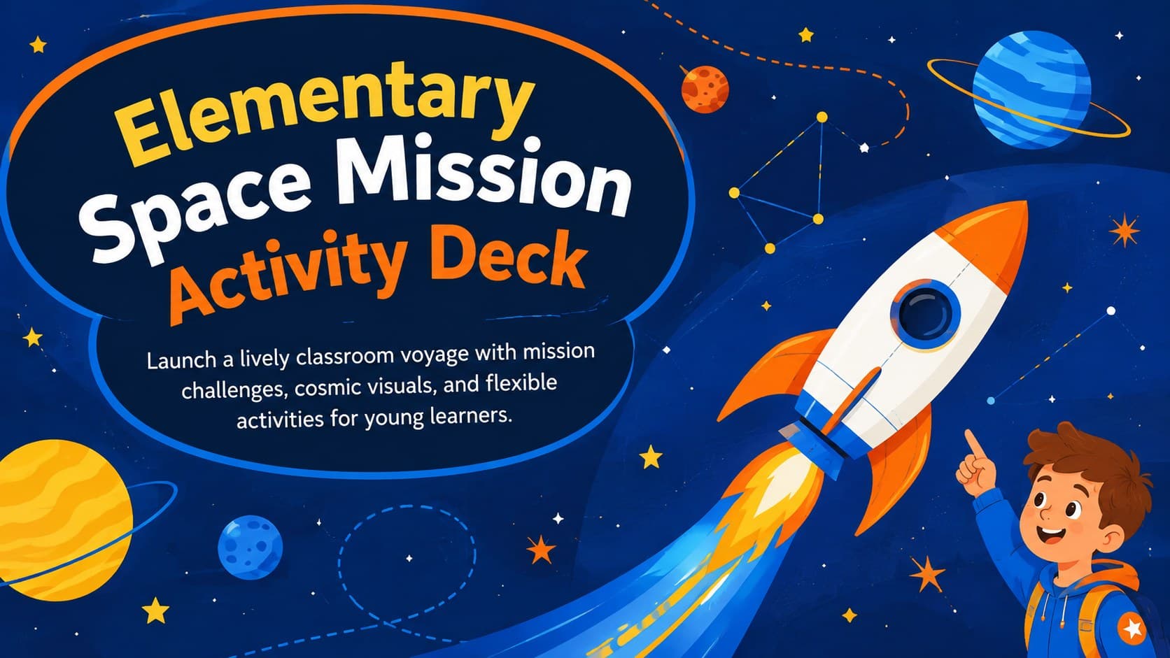 Elementary Space Mission Activity Deck preview