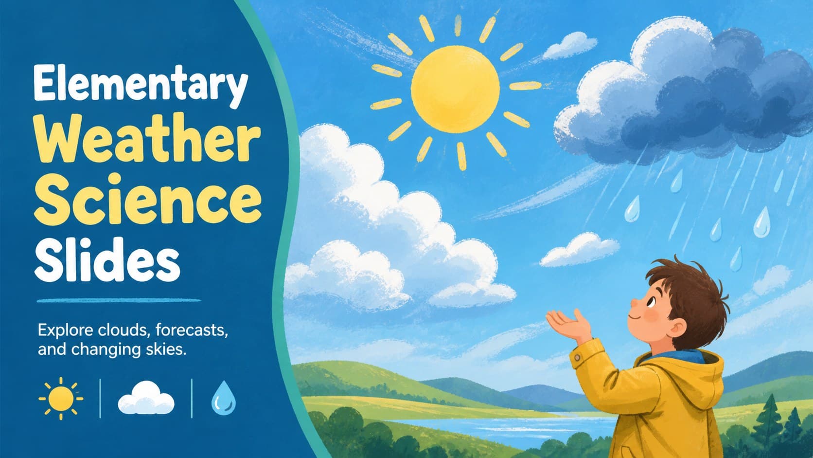 Elementary Weather Science Slides preview