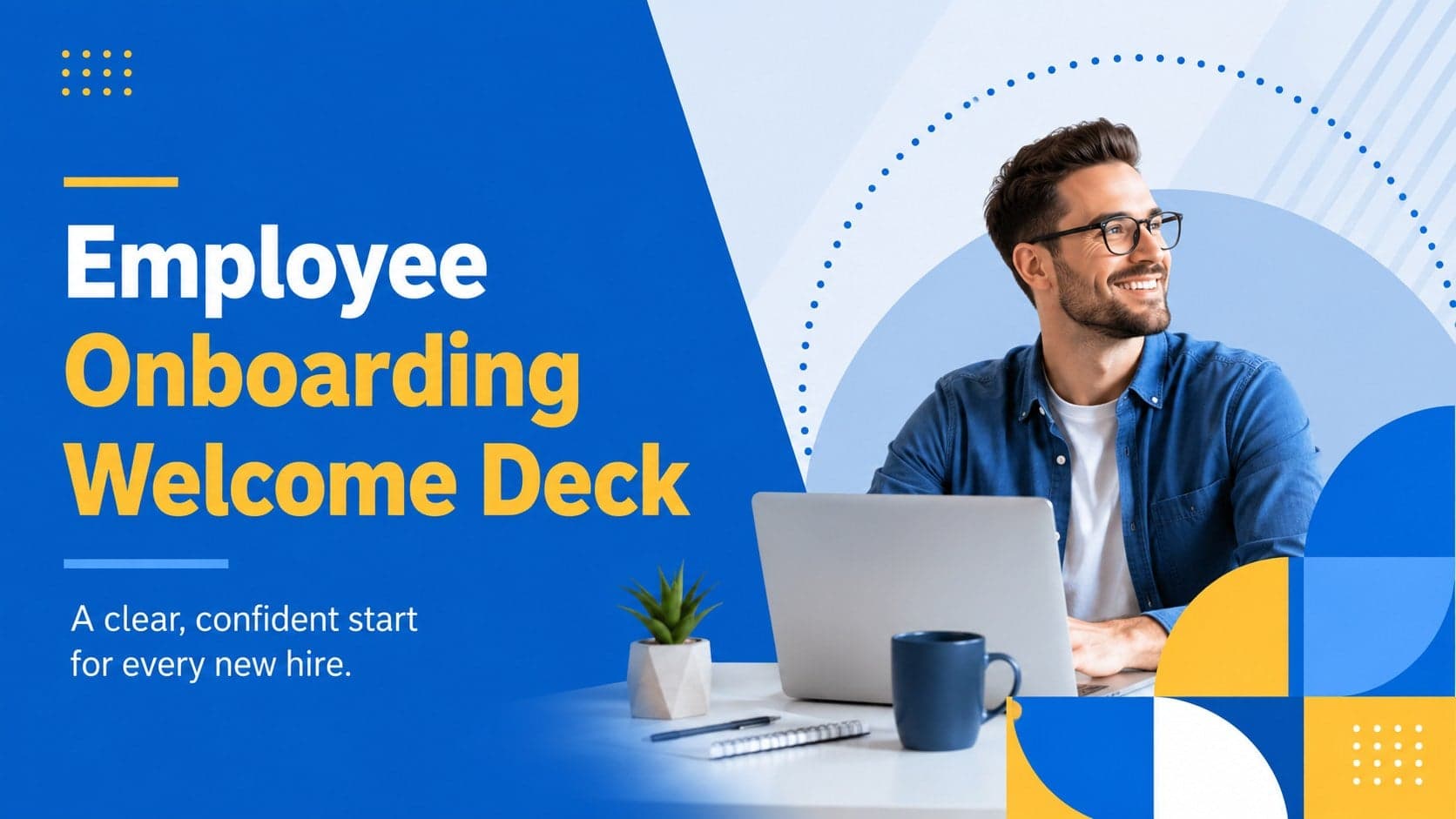 Employee Onboarding Welcome Deck preview
