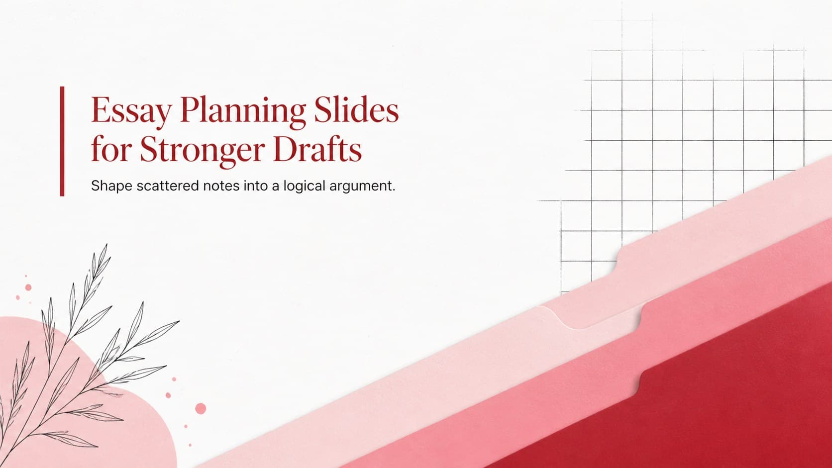 Essay Planning Slides for Stronger Drafts preview