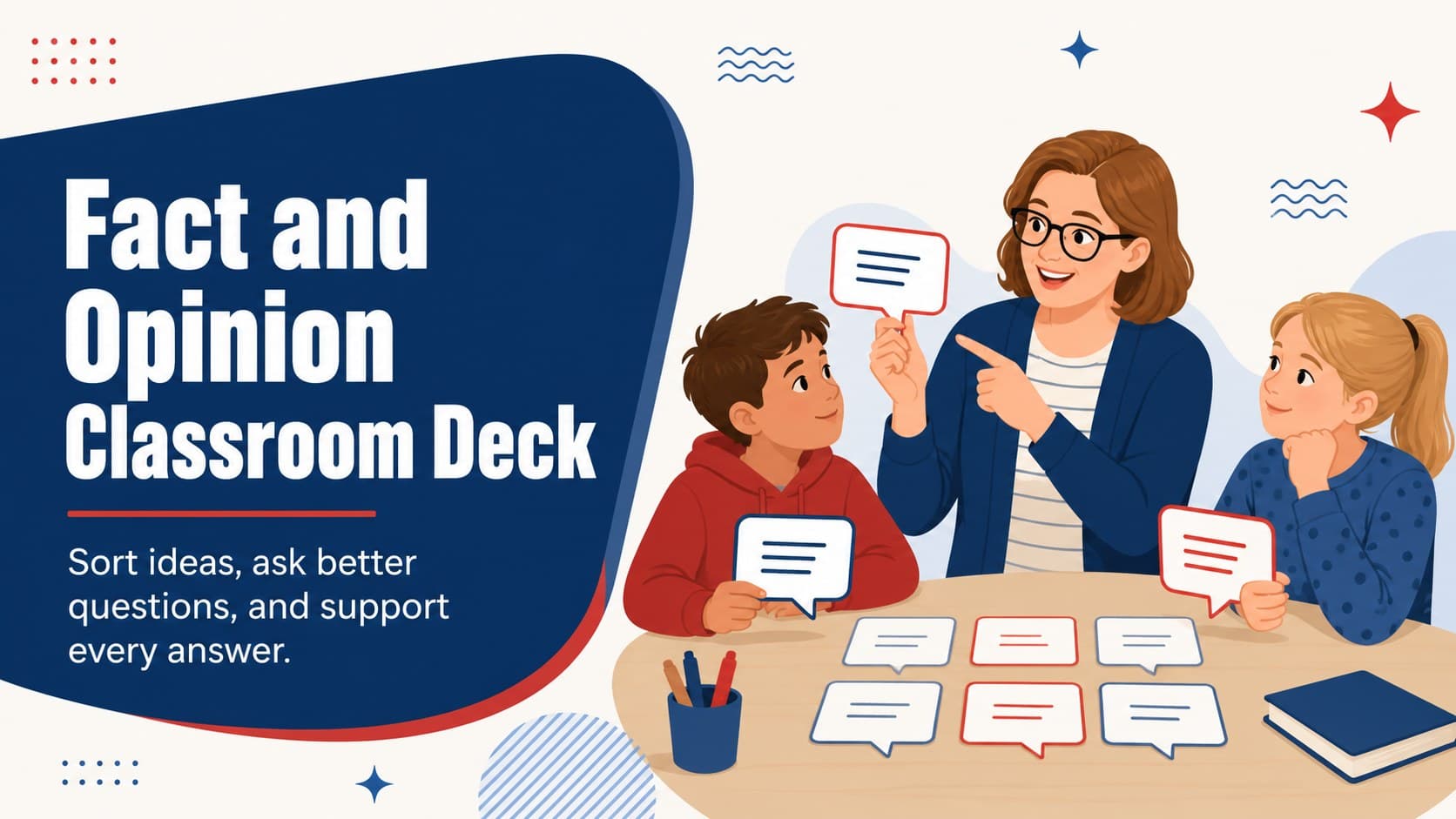 Fact and Opinion Classroom Deck preview