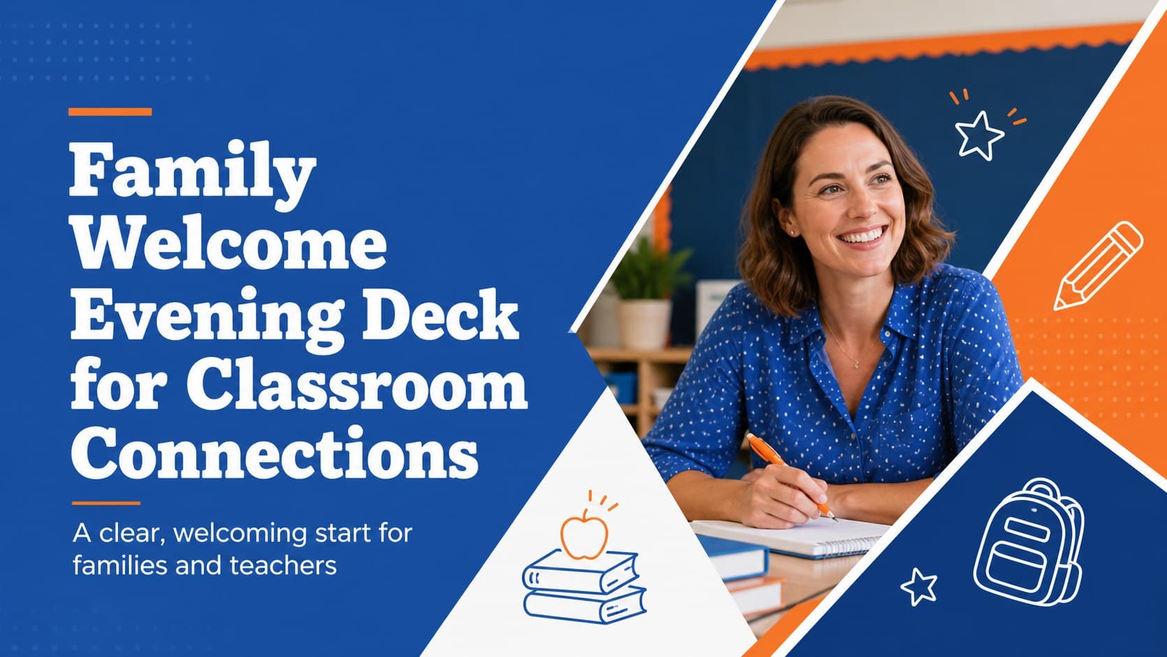 Family Welcome Evening Deck for Classroom Connections preview