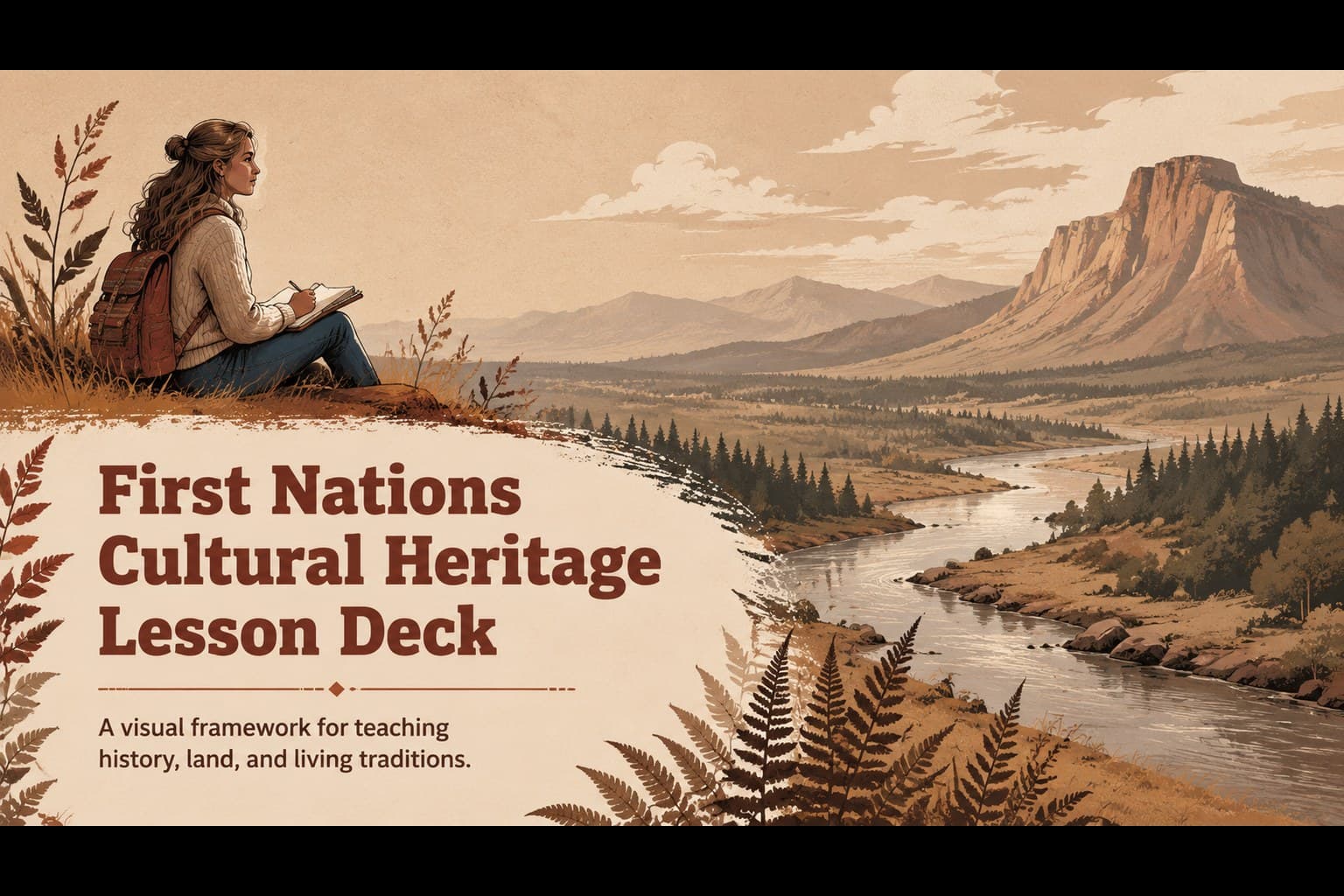 First Nations Cultural Heritage Lesson Deck preview