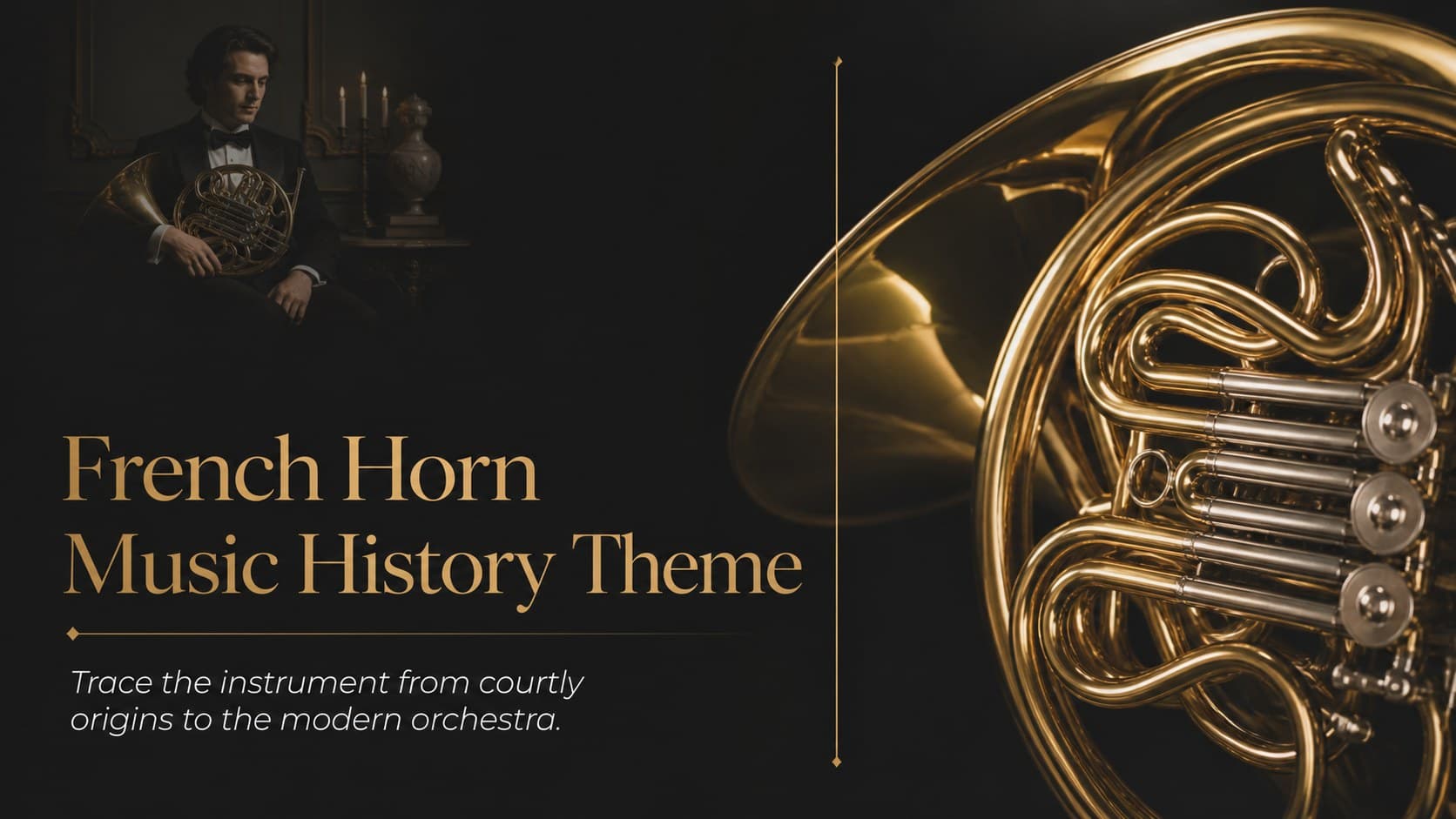 French Horn Music History Theme preview