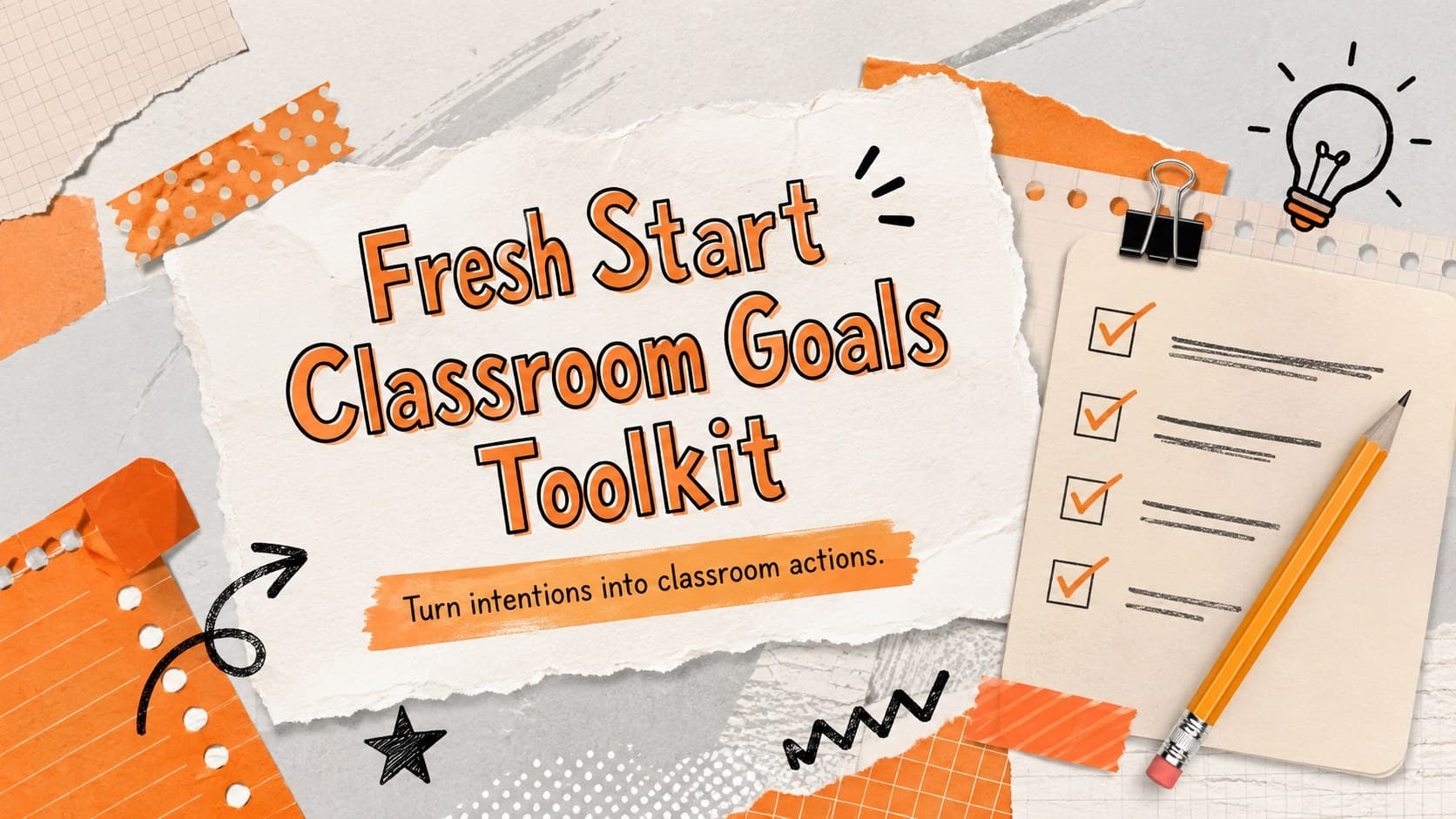 Fresh Start Classroom Goals Toolkit preview