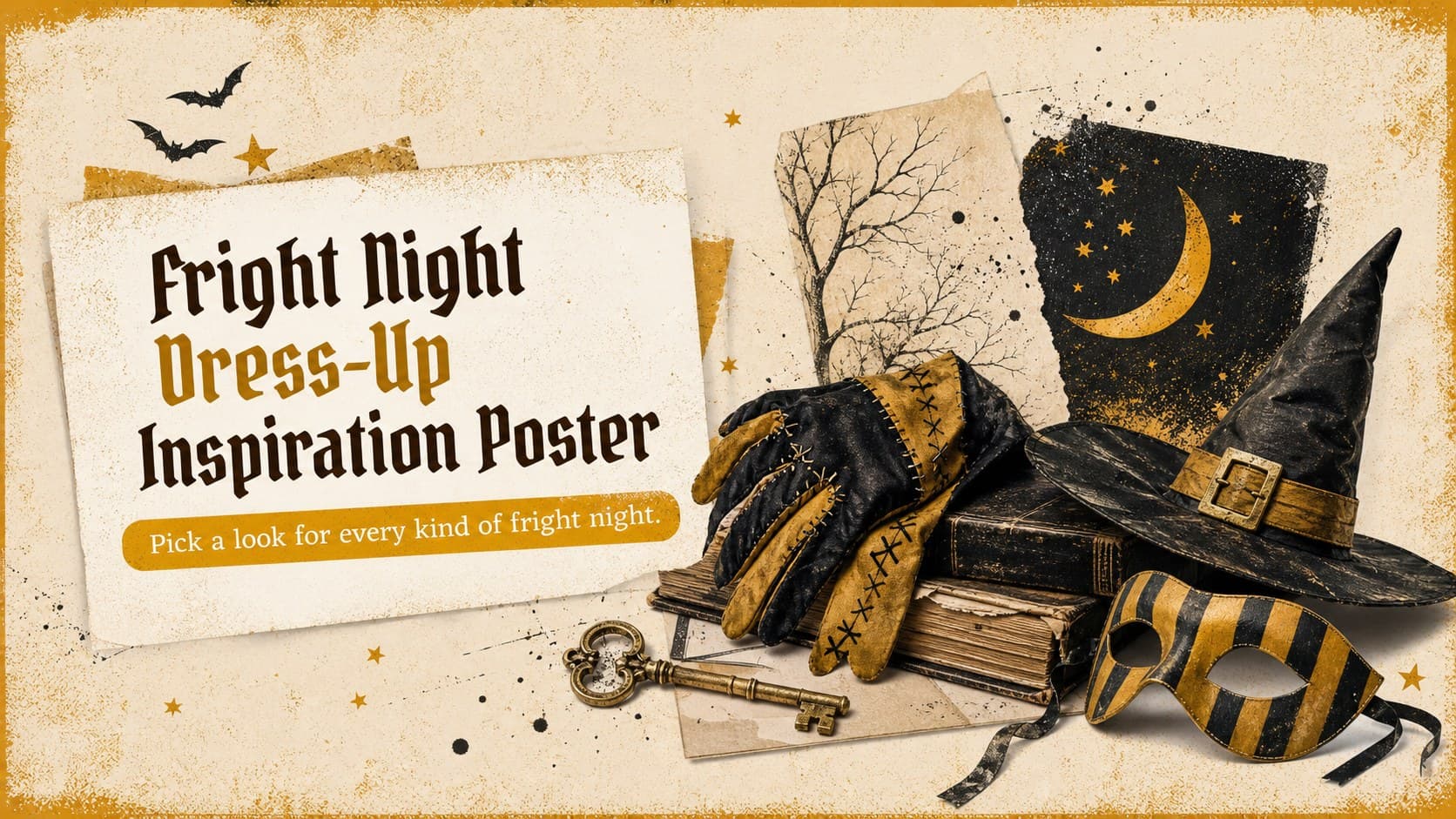 Fright Night Dress-Up Inspiration Poster preview