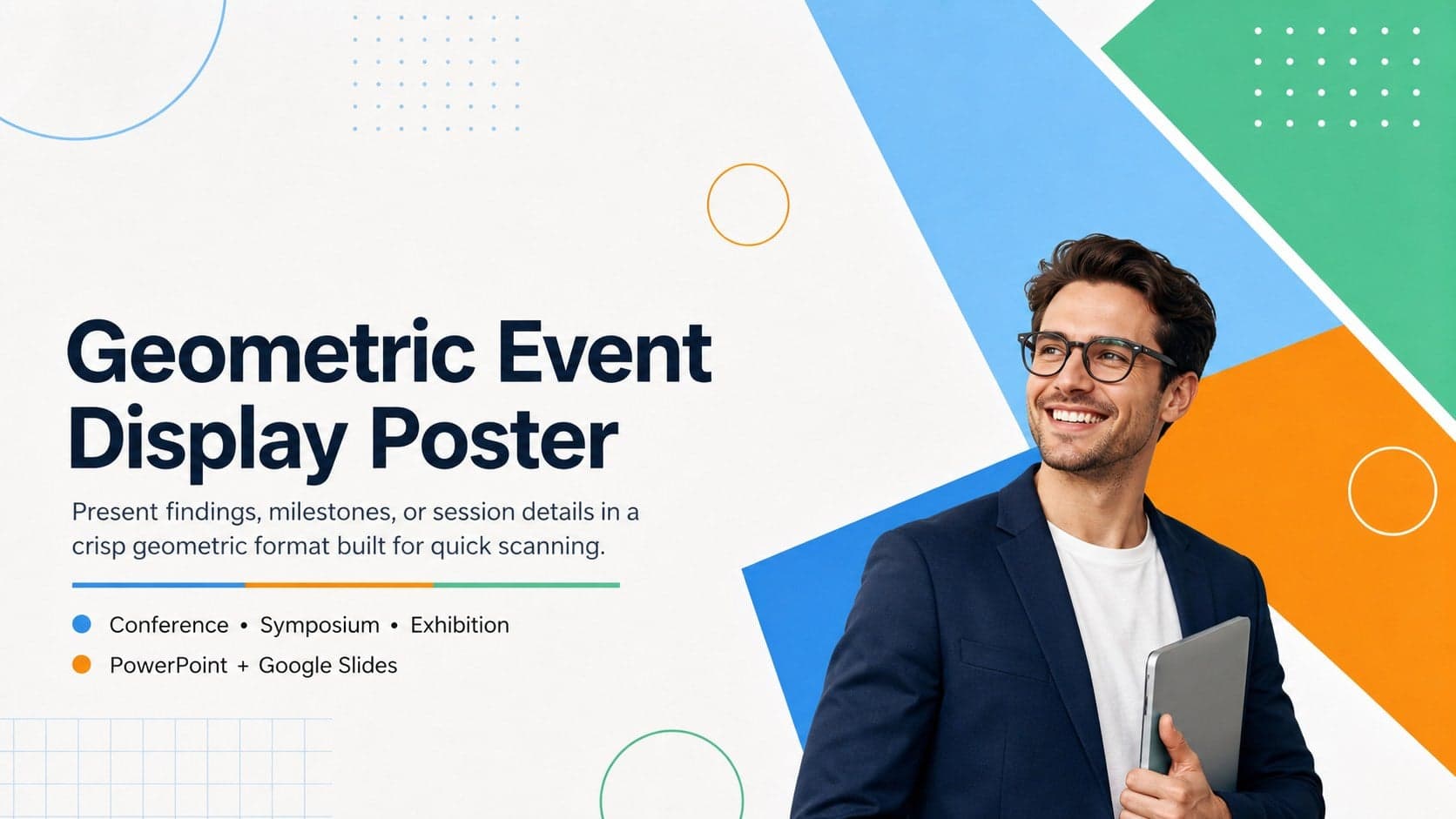 Geometric Event Display Poster preview