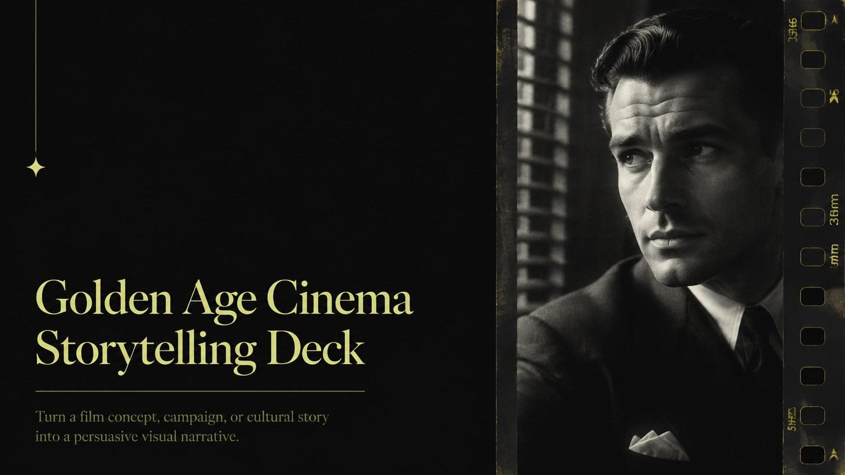Golden Age Cinema Storytelling Deck preview