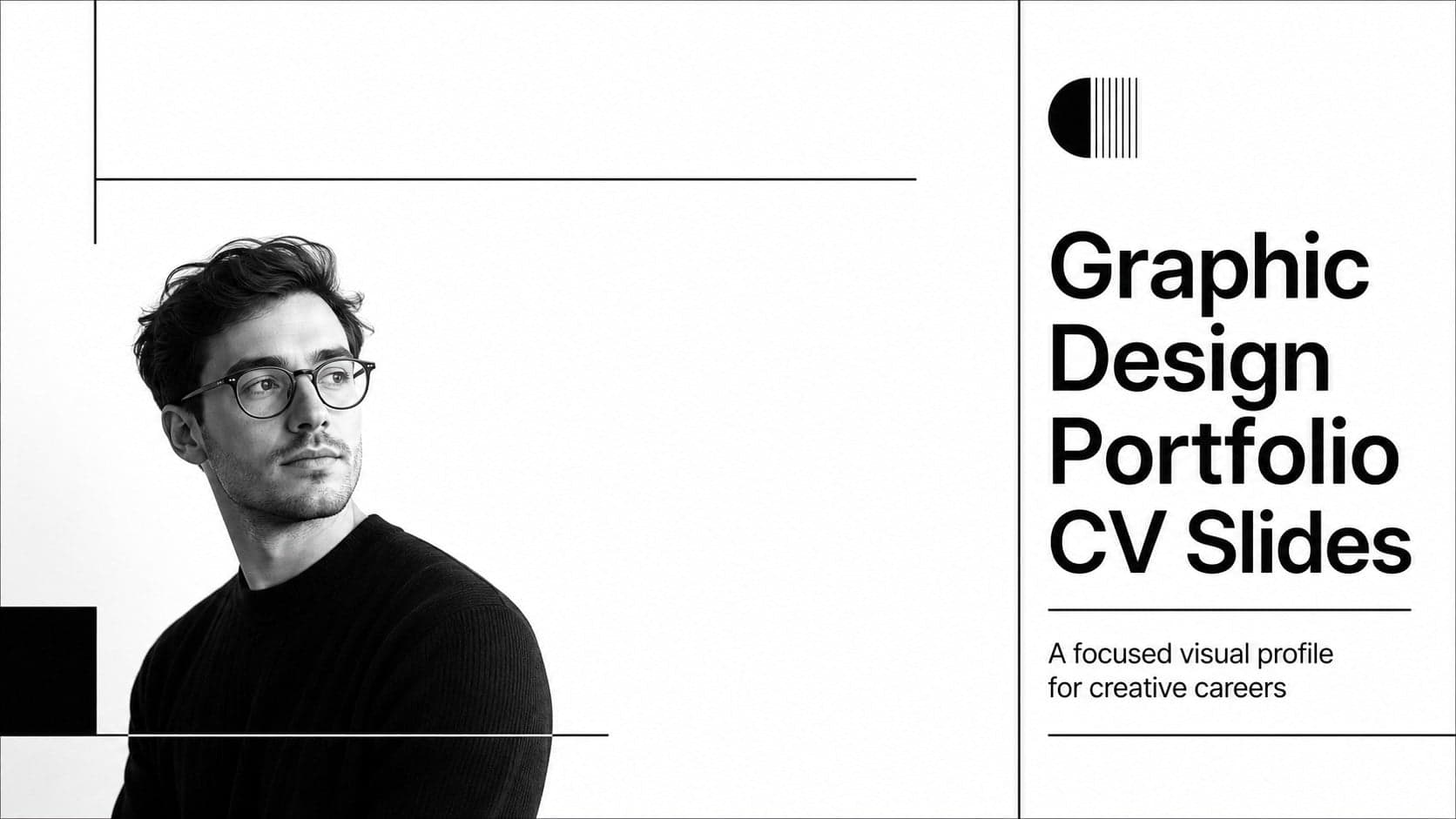 Graphic Design Portfolio CV Slides preview