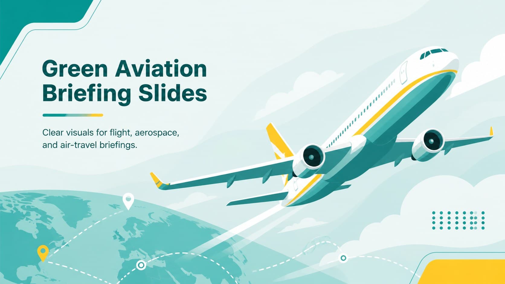 Green Aviation Briefing Slides preview