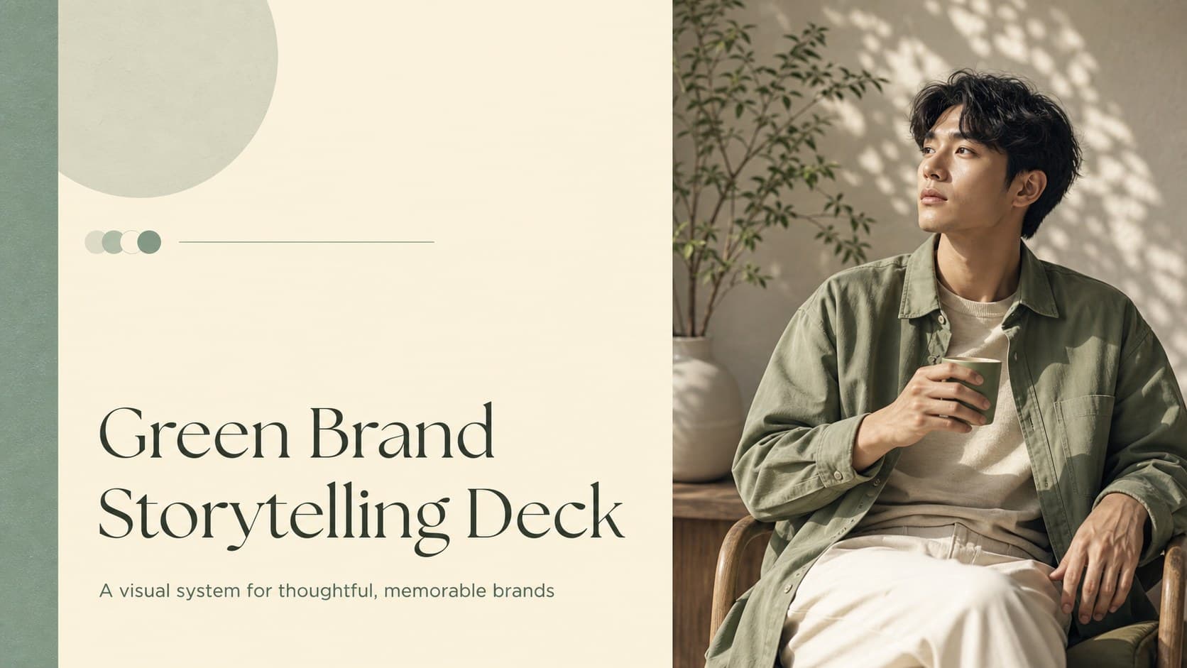 Green Brand Storytelling Deck preview