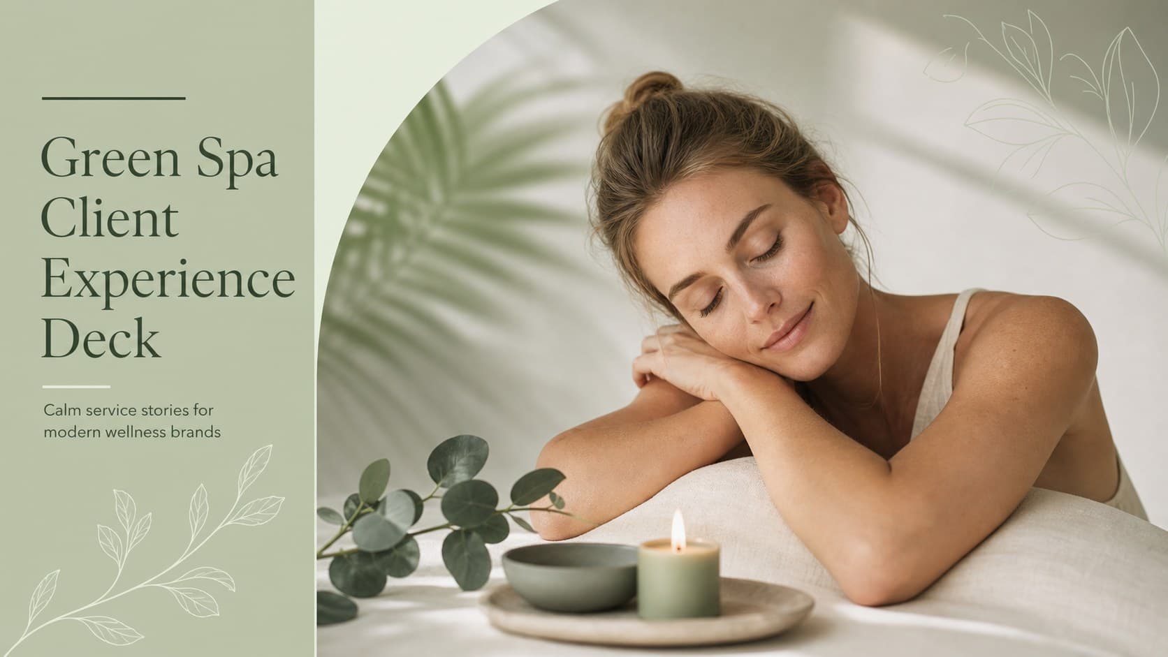 Green Spa Client Experience Deck preview