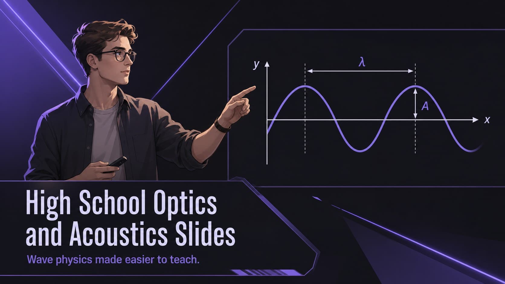 High School Optics and Acoustics Slides preview