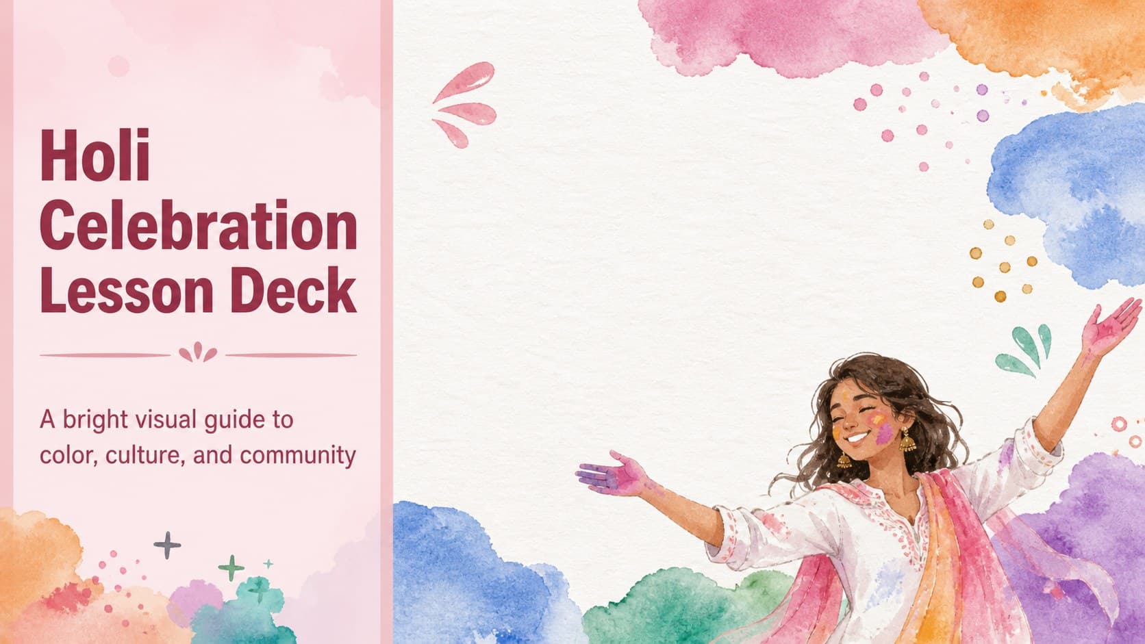 Holi Celebration Lesson Deck preview
