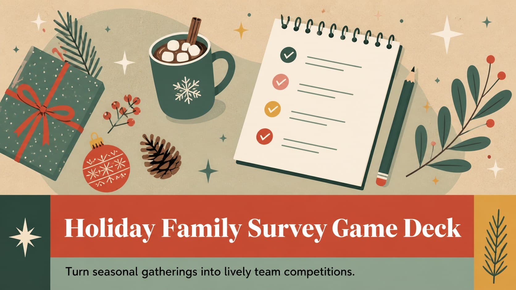Holiday Family Survey Game Deck preview