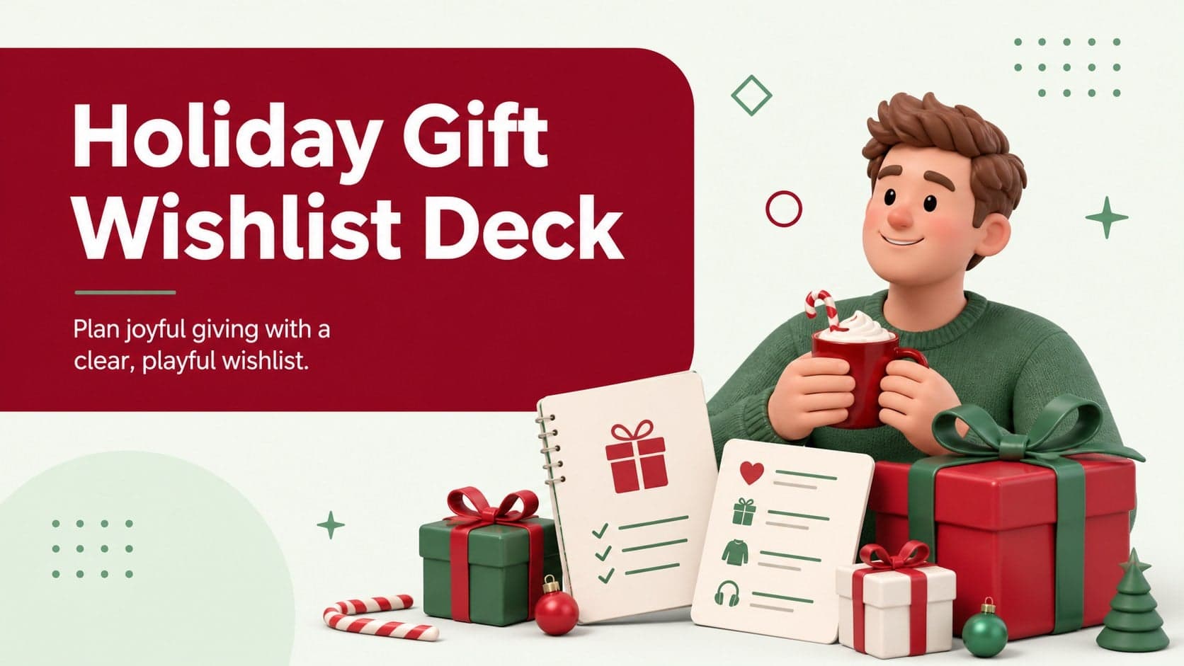 Holiday Gift Wishlist Deck preview