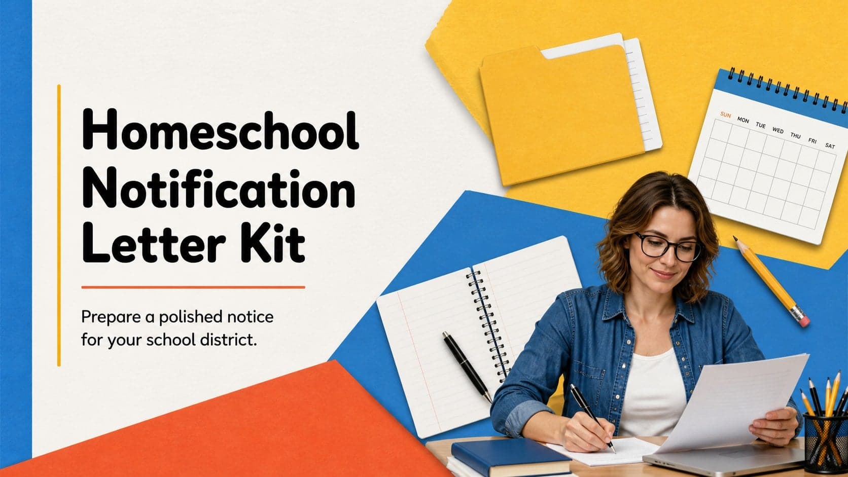 Homeschool Notification Letter Kit preview
