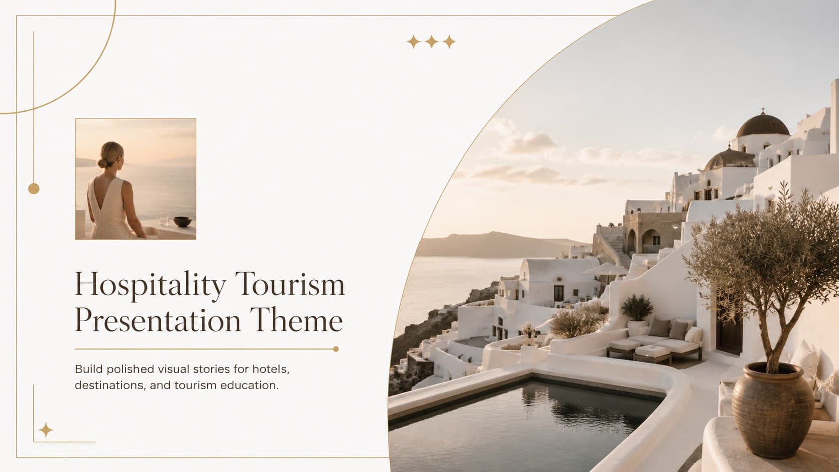 Hospitality Tourism Presentation Theme preview