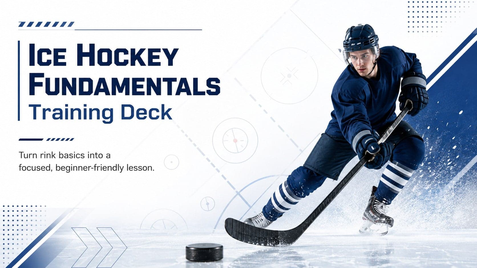 Ice Hockey Fundamentals Training Deck preview