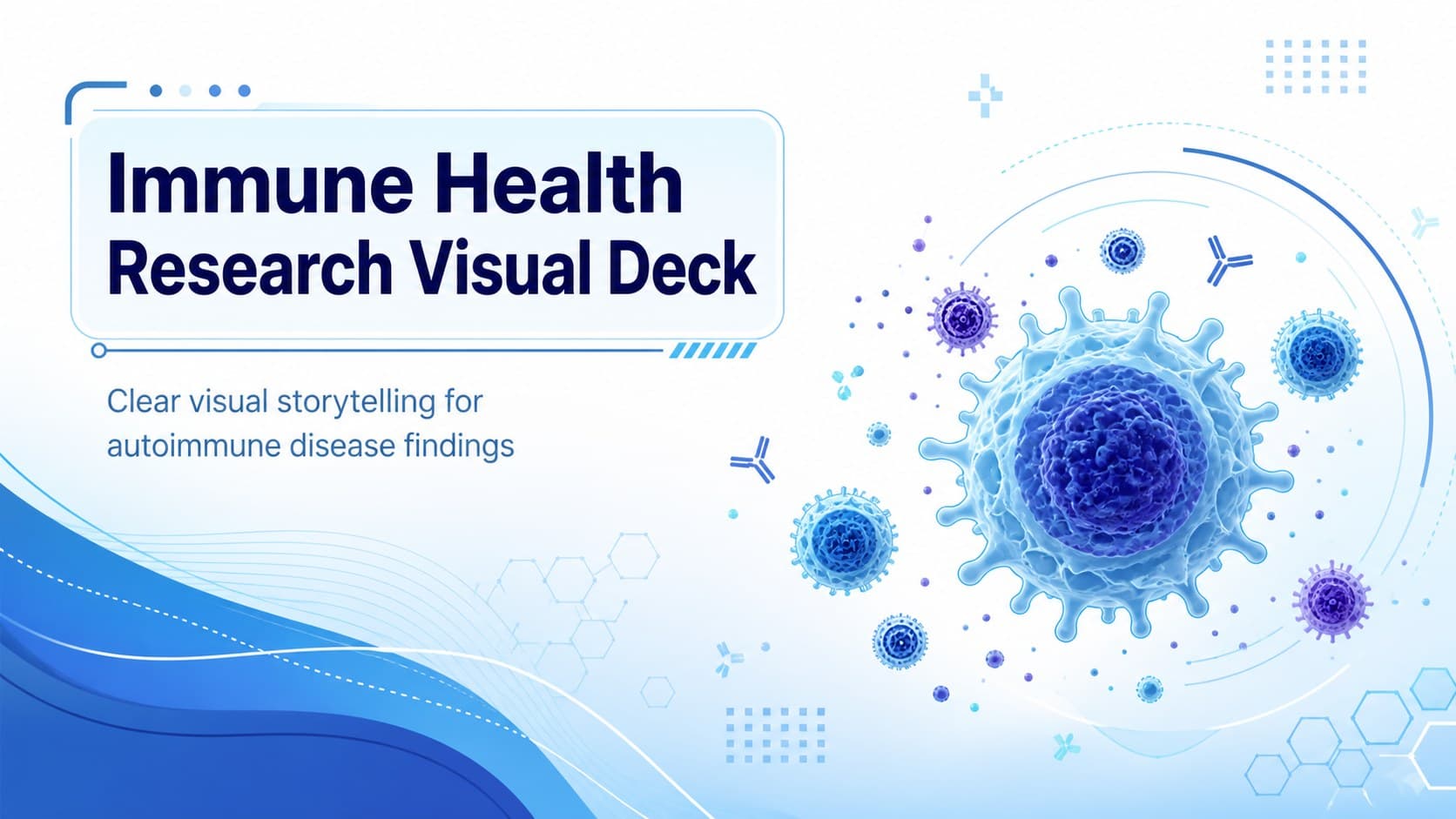 Immune Health Research Visual Deck preview
