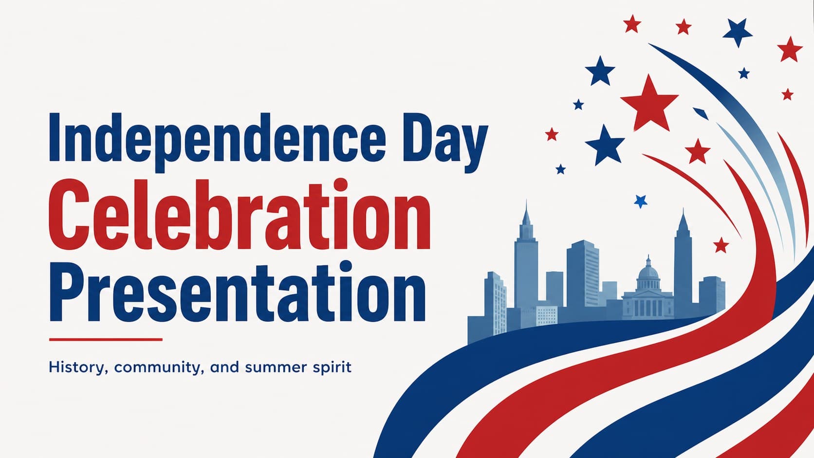 Independence Day Celebration Presentation preview