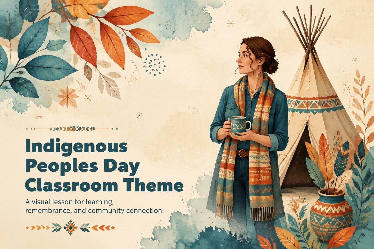 Indigenous Peoples Day Classroom Theme preview