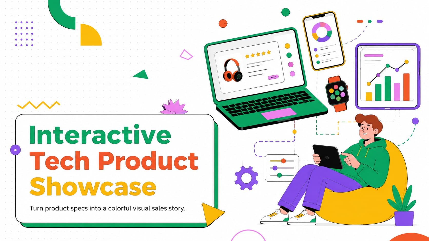 Interactive Tech Product Showcase preview