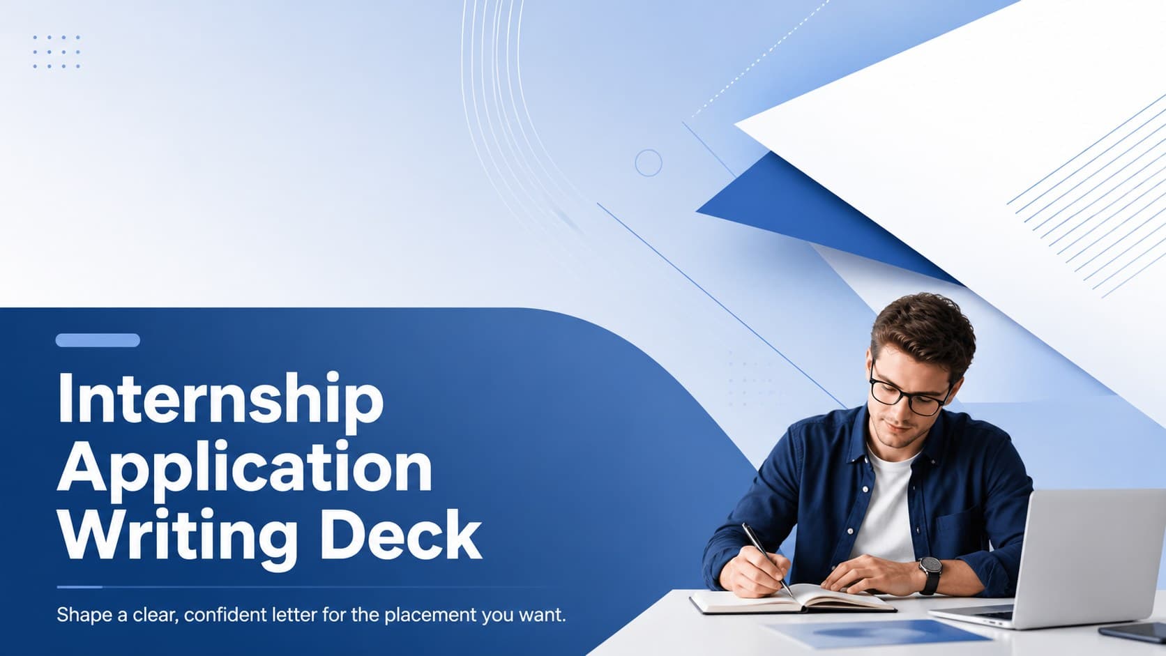 Internship Application Writing Deck preview