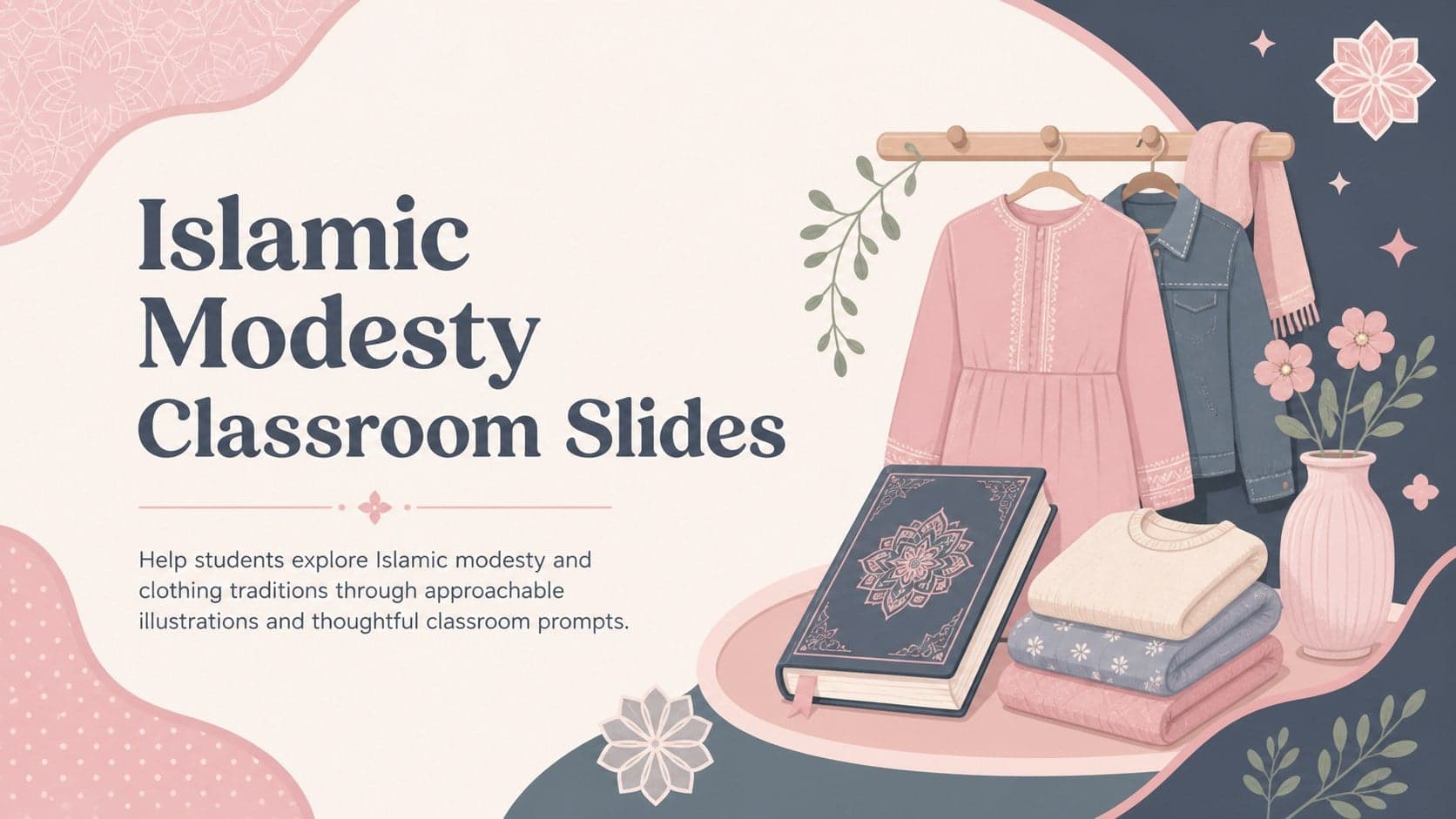 Islamic Modesty Classroom Slides preview
