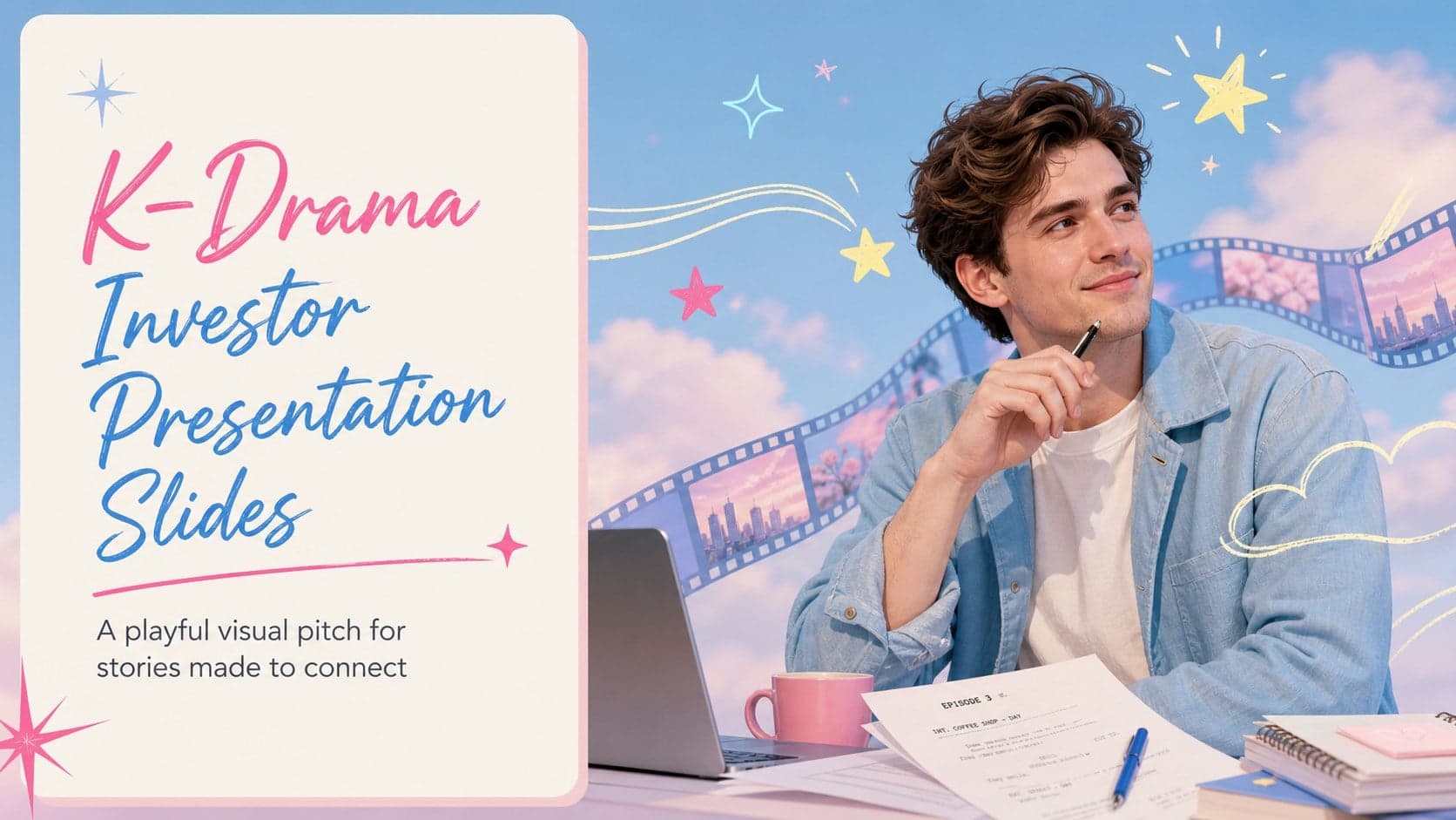 K-Drama Investor Presentation Slides preview