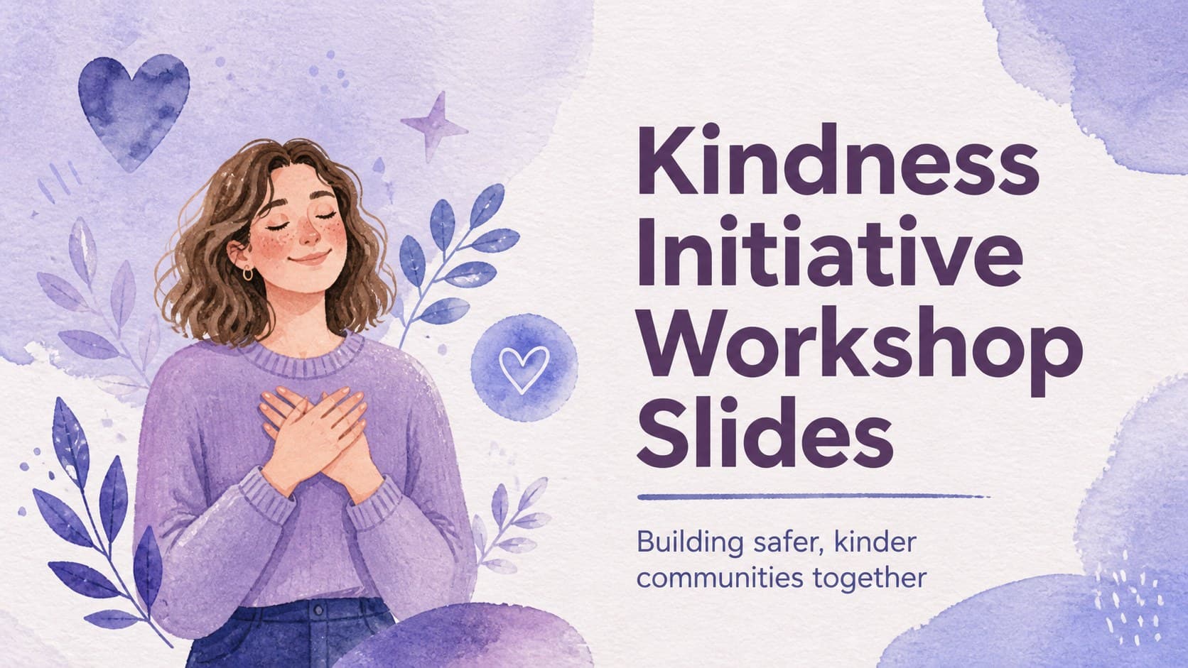 Kindness Initiative Workshop Slides preview
