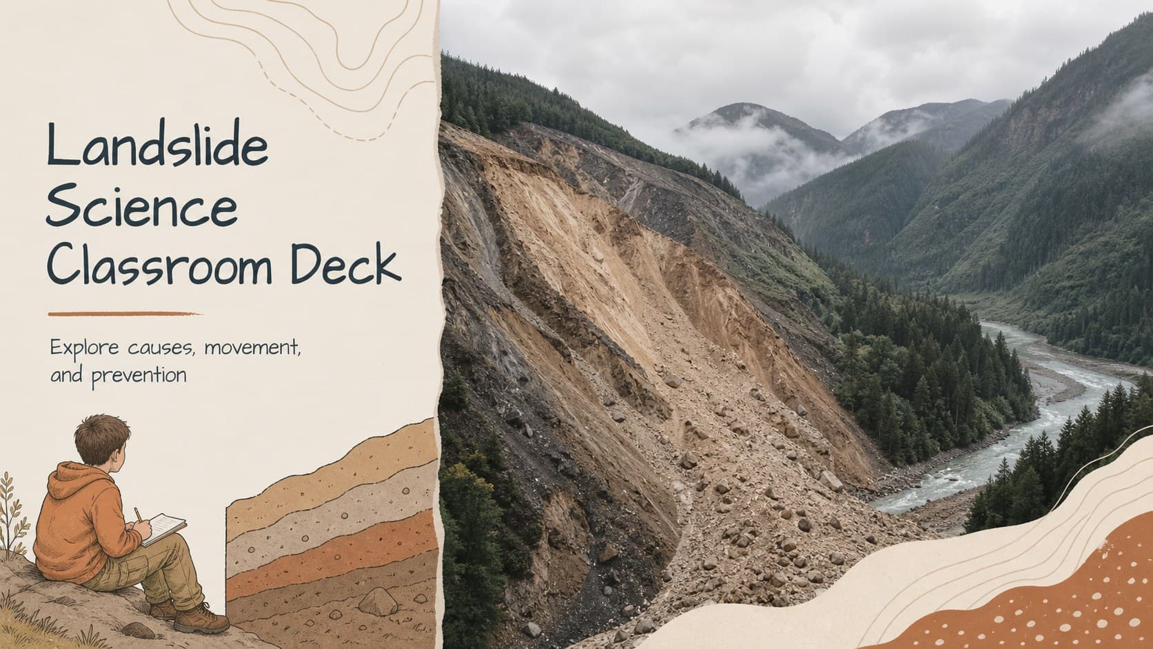 Landslide Science Classroom Deck preview