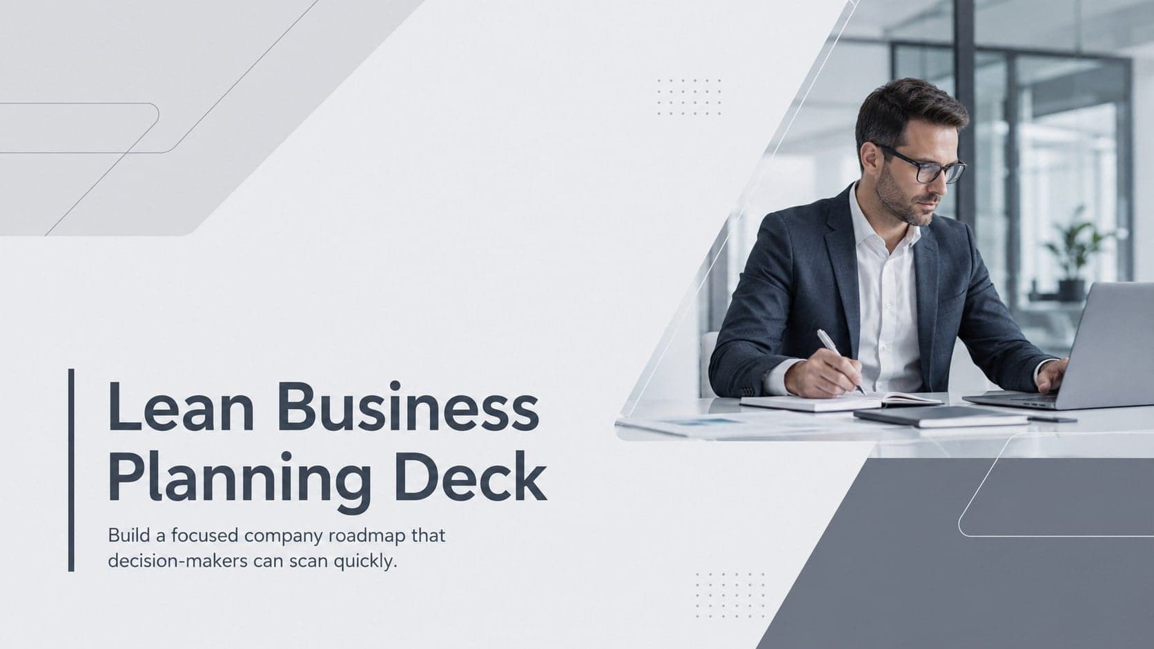 Lean Business Planning Deck preview