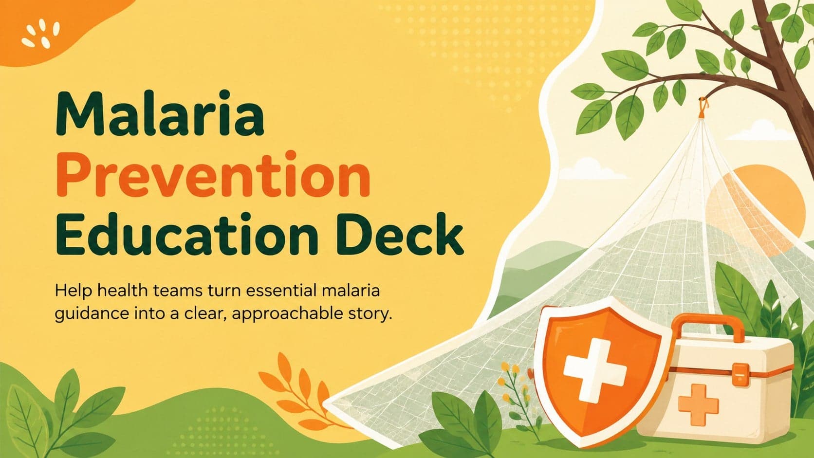 Malaria Prevention Education Deck preview