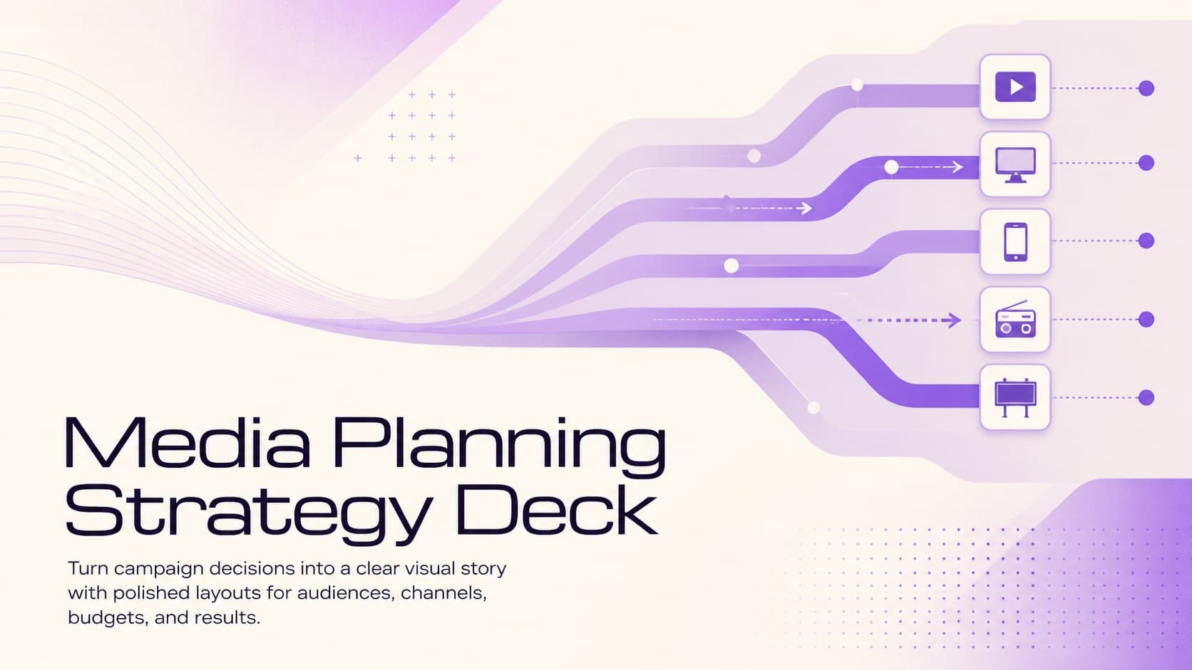 Media Planning Strategy Deck preview