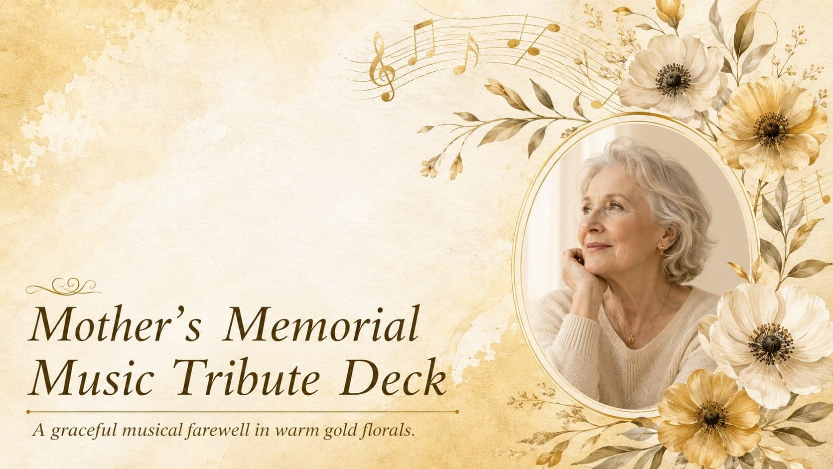 Mother's Memorial Music Tribute Deck preview