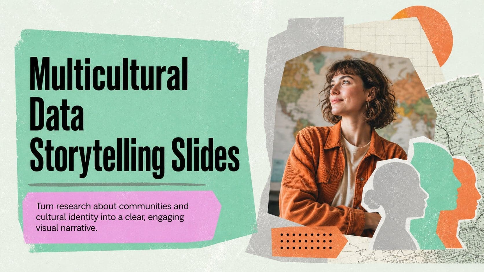 Multicultural Data Storytelling Slides preview