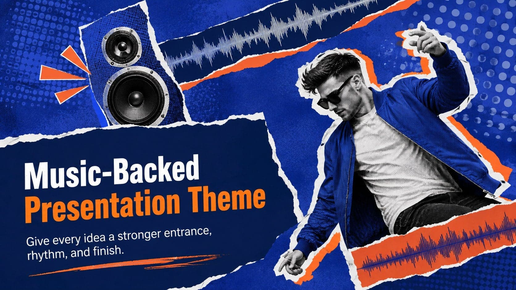 Music-Backed Presentation Theme preview