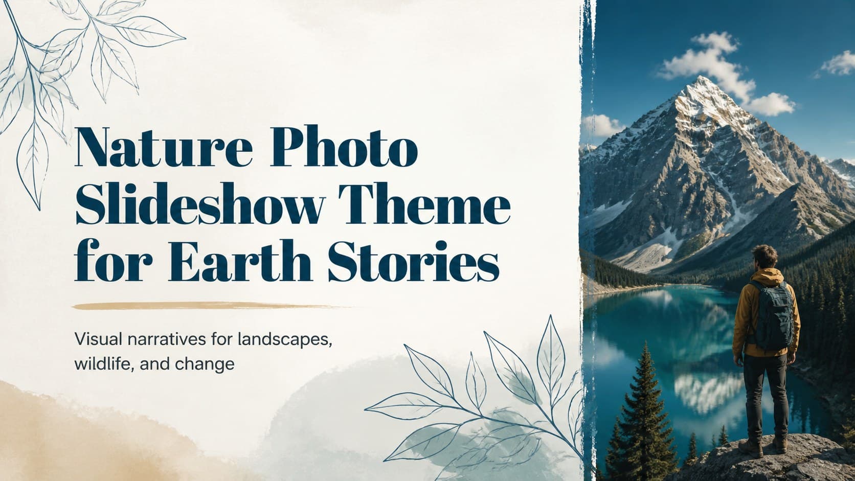 Nature Photo Slideshow Theme for Earth Stories preview