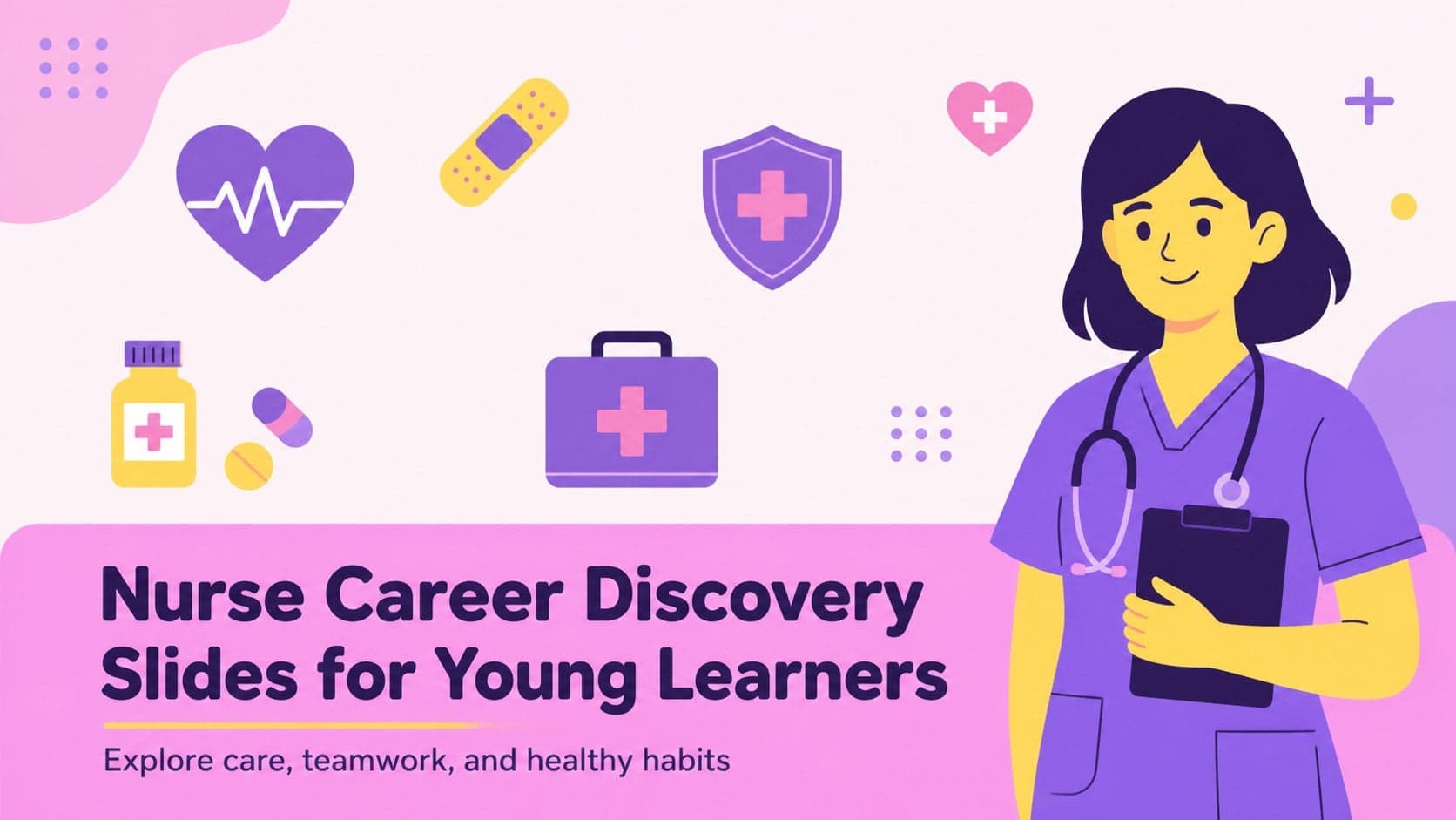 Nurse Career Discovery Slides for Young Learners preview