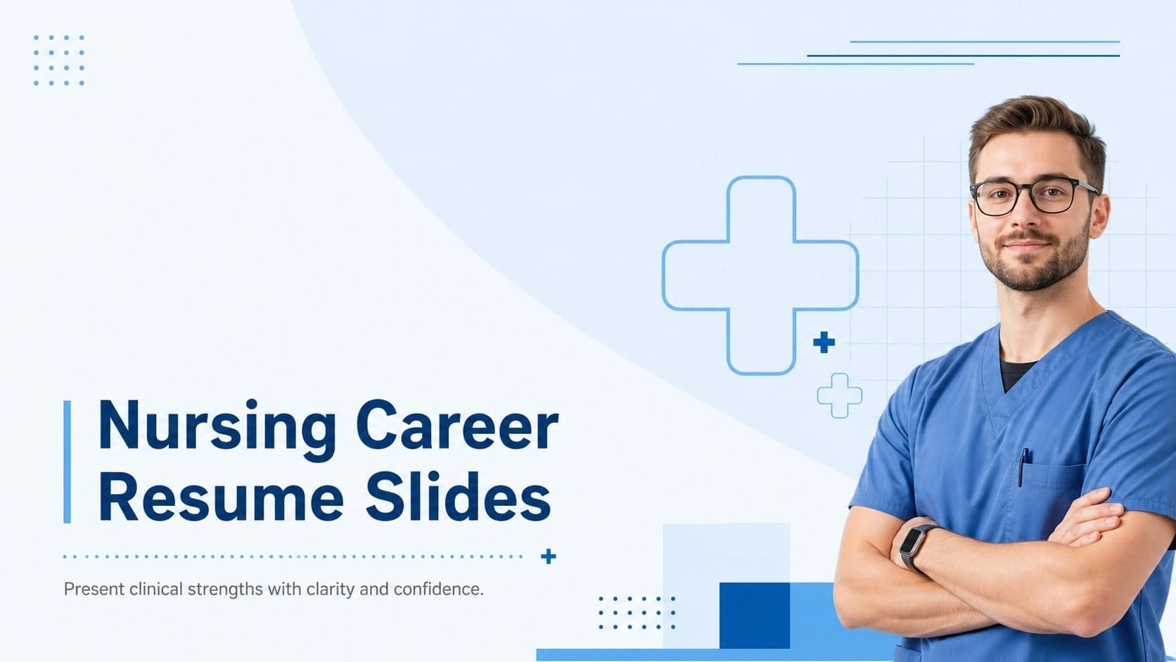 Nursing Career Resume Slides preview