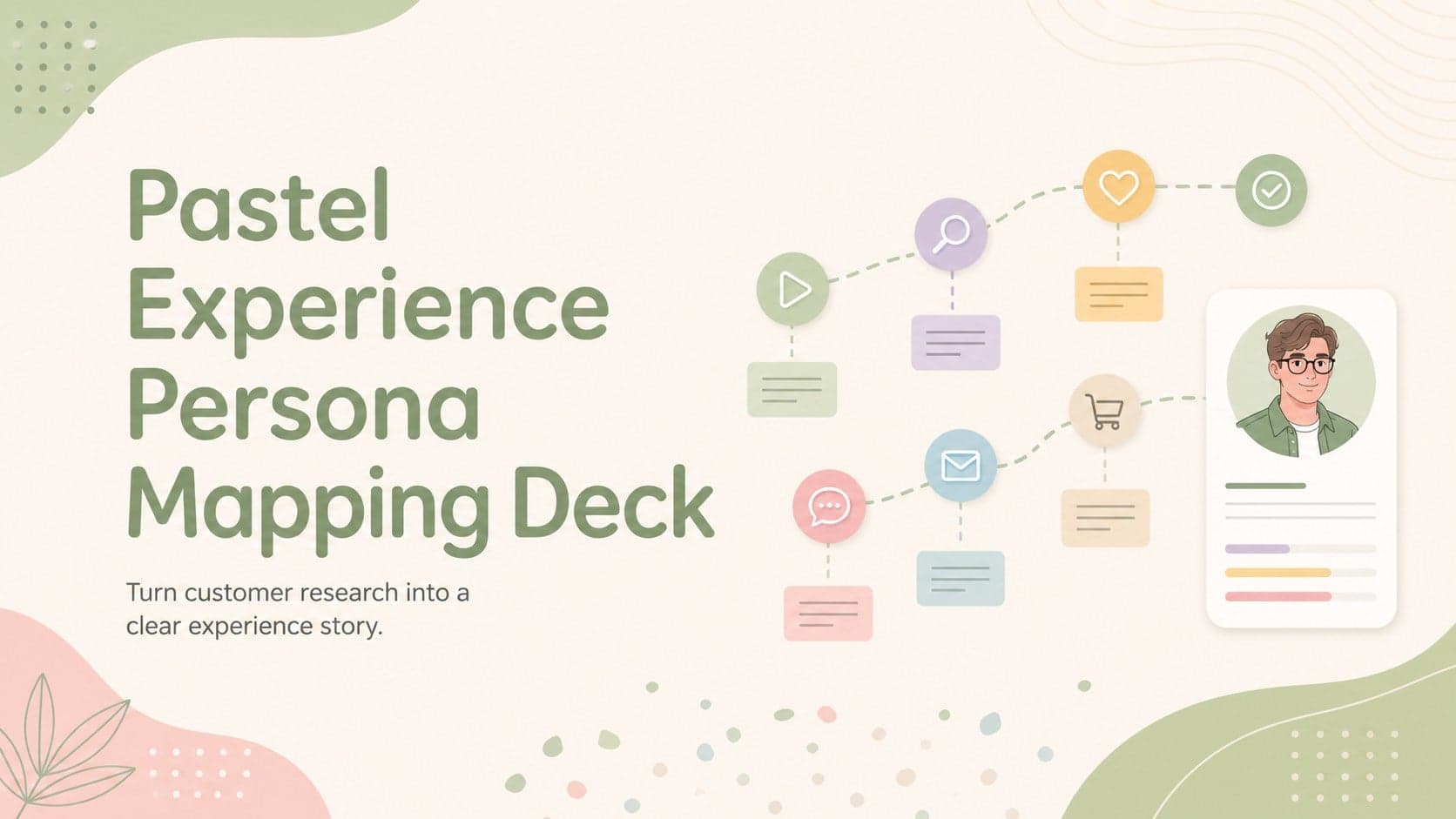 Pastel Experience Persona Mapping Deck preview