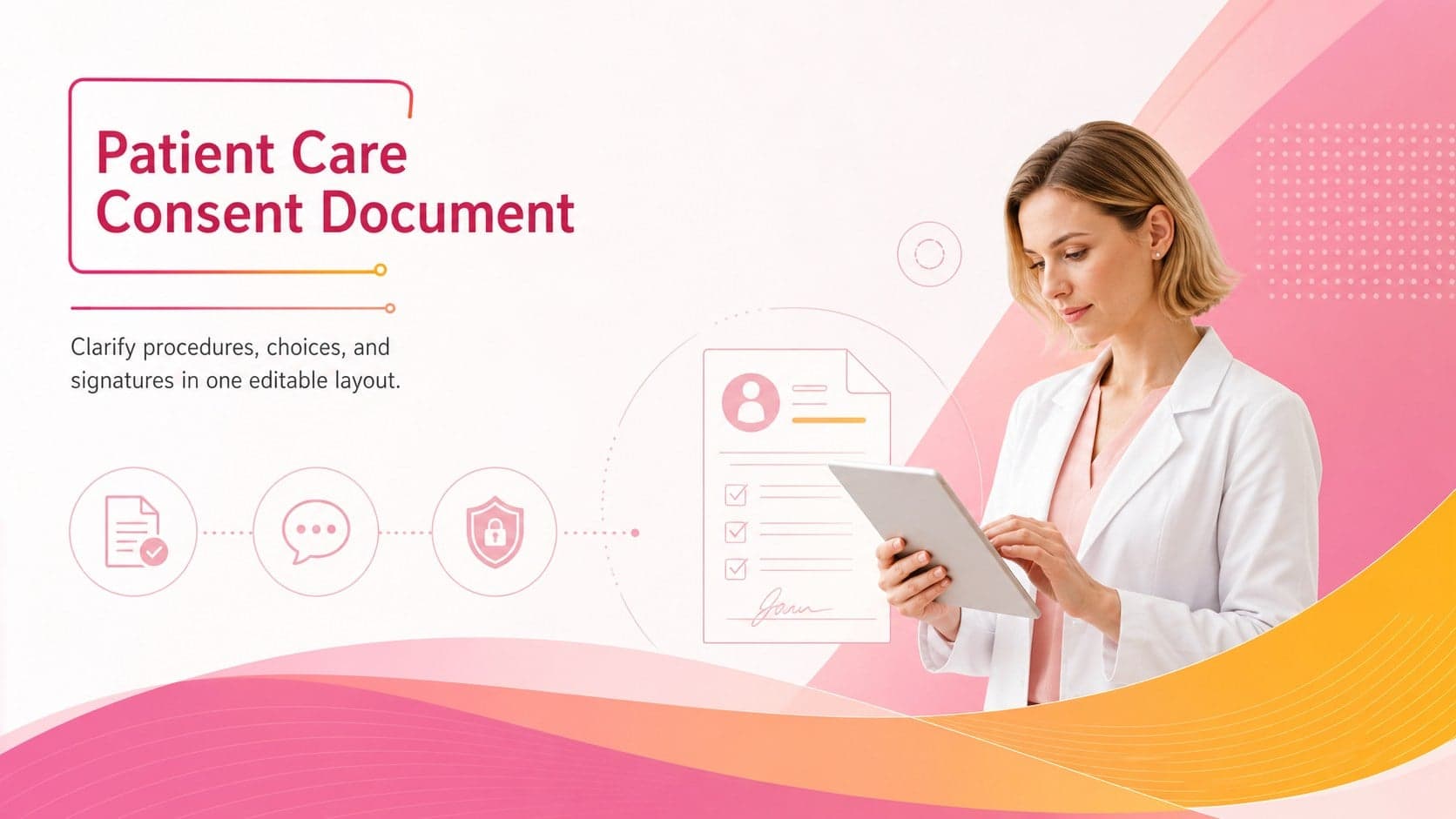 Patient Care Consent Document preview