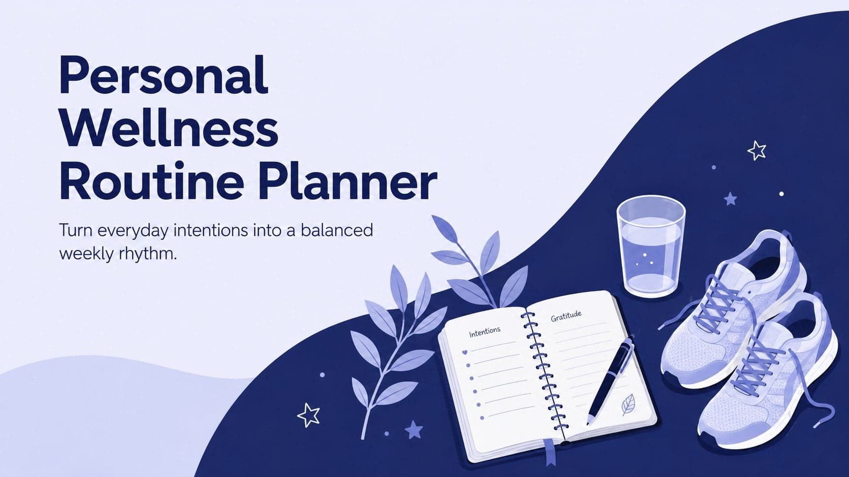 Personal Wellness Routine Planner preview