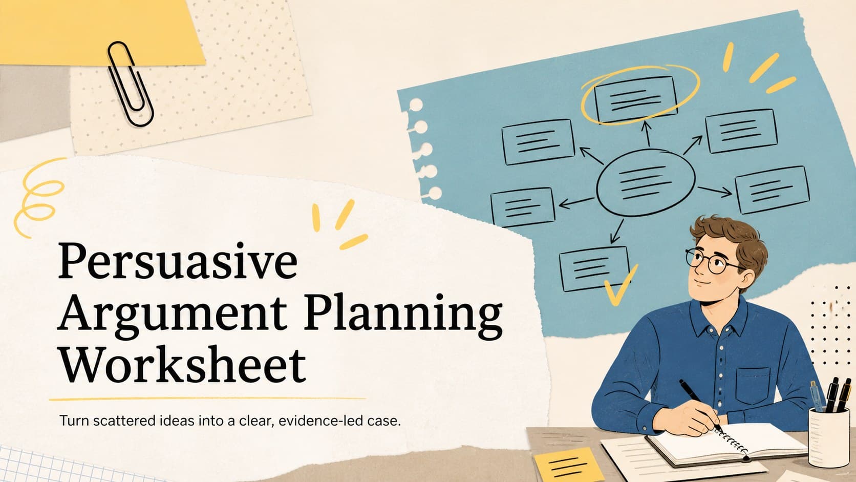 Persuasive Argument Planning Worksheet preview