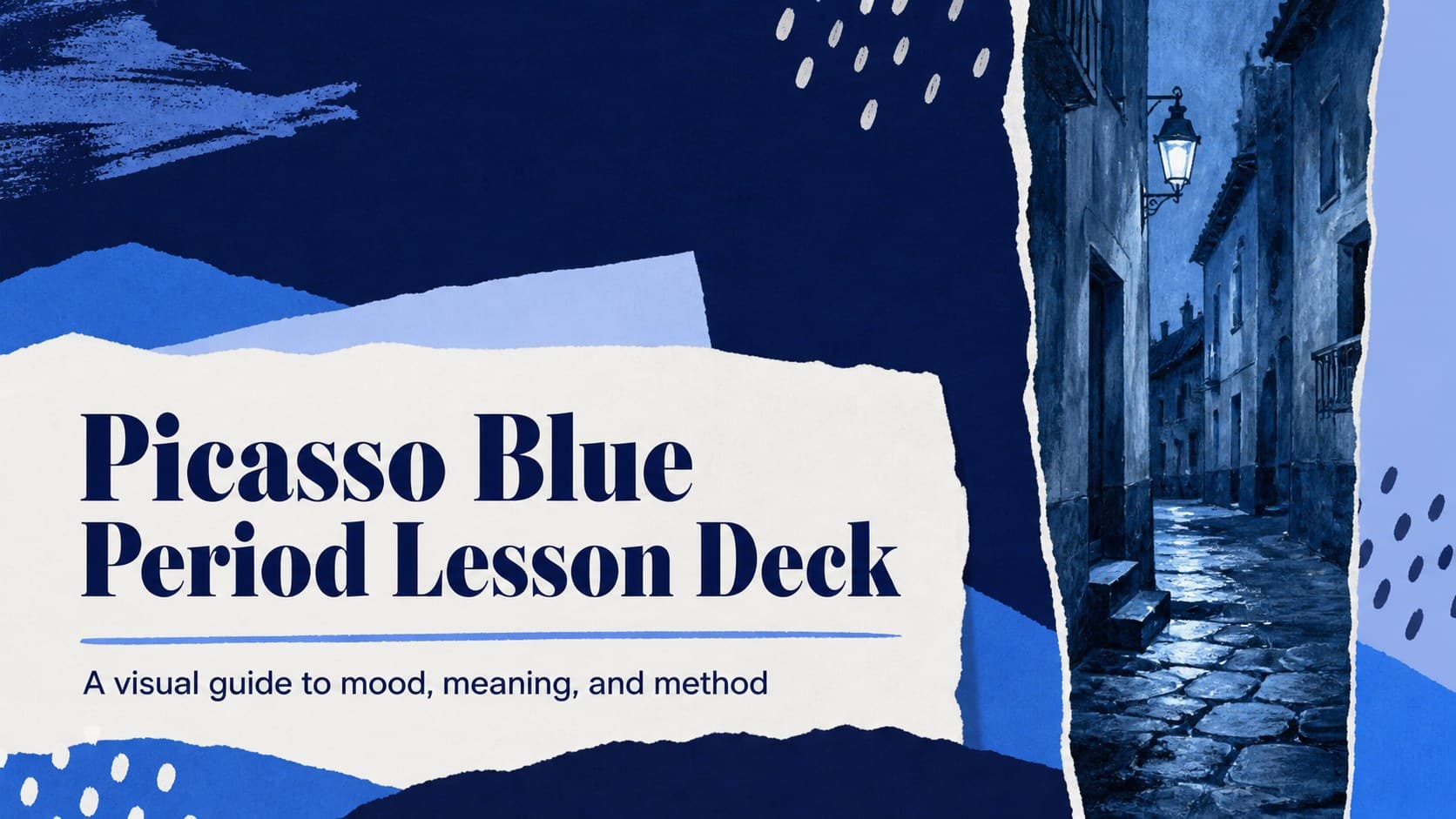 Picasso Blue Period Lesson Deck preview