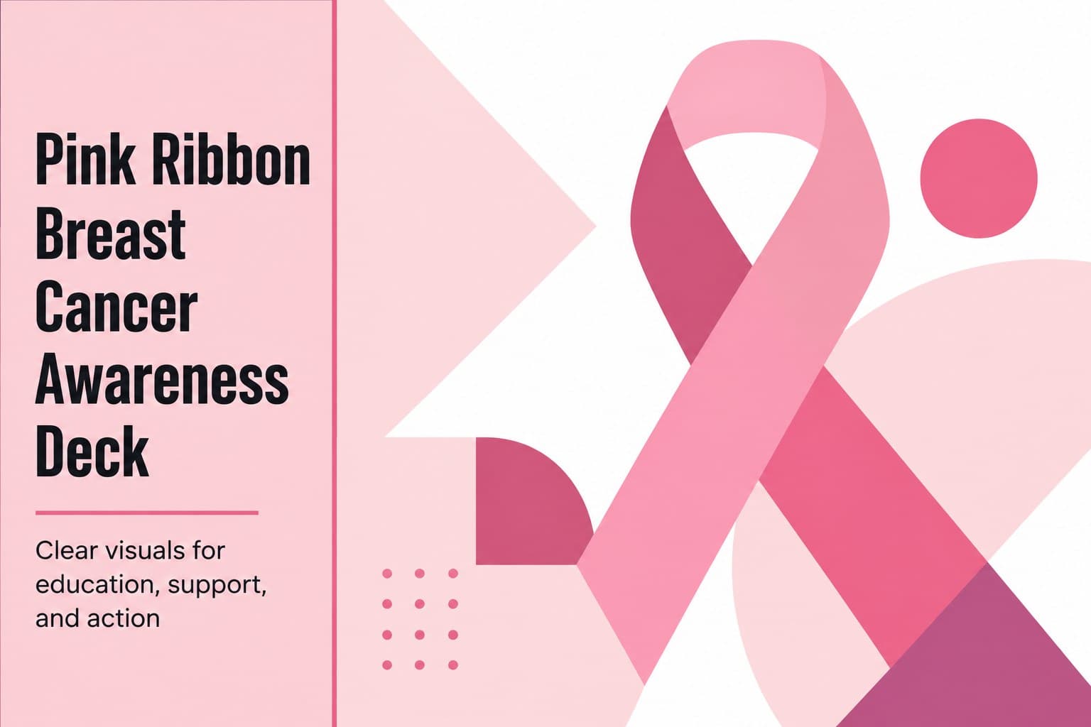 Pink Ribbon Breast Cancer Awareness Deck preview