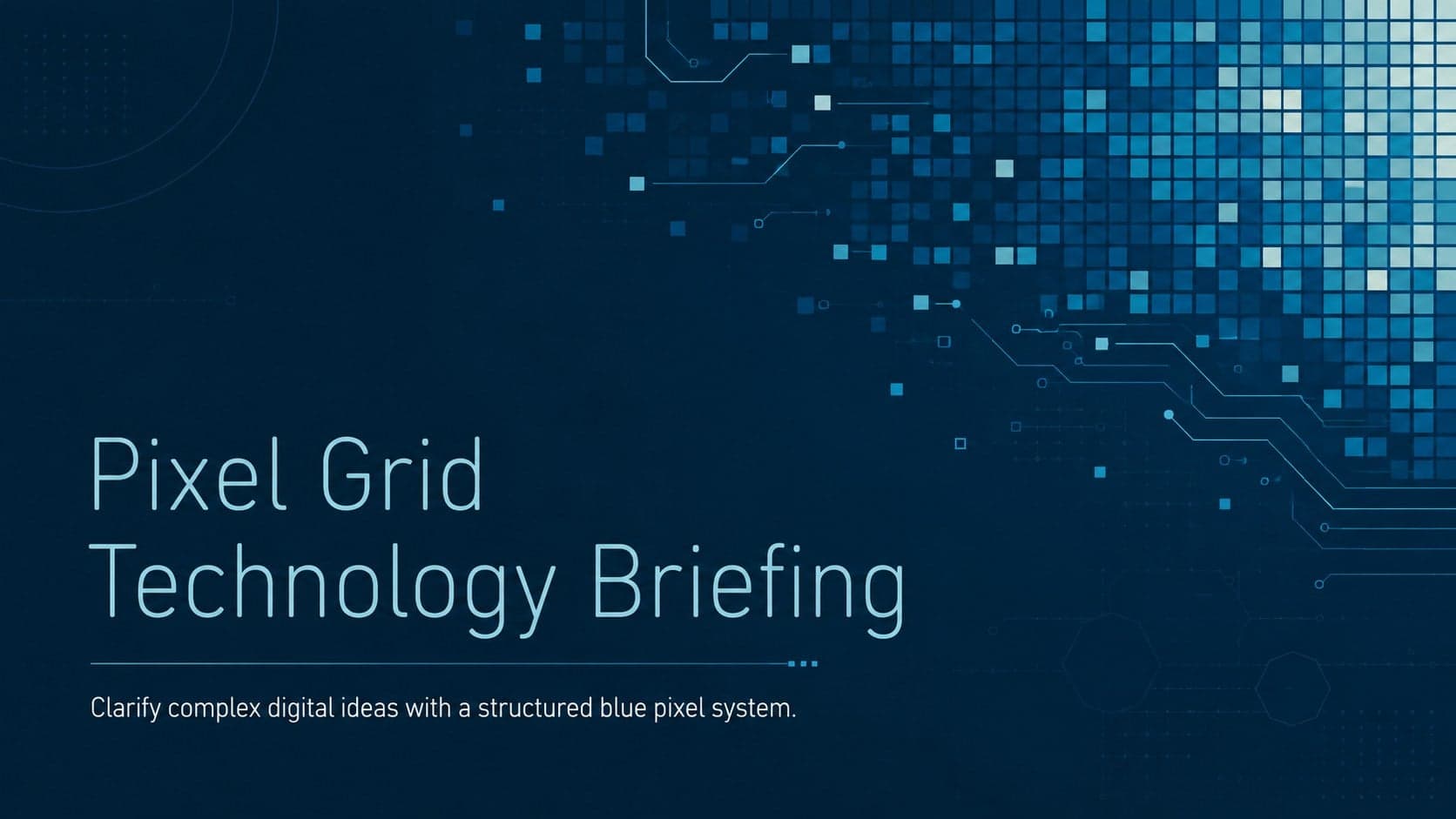 Pixel Grid Technology Briefing preview